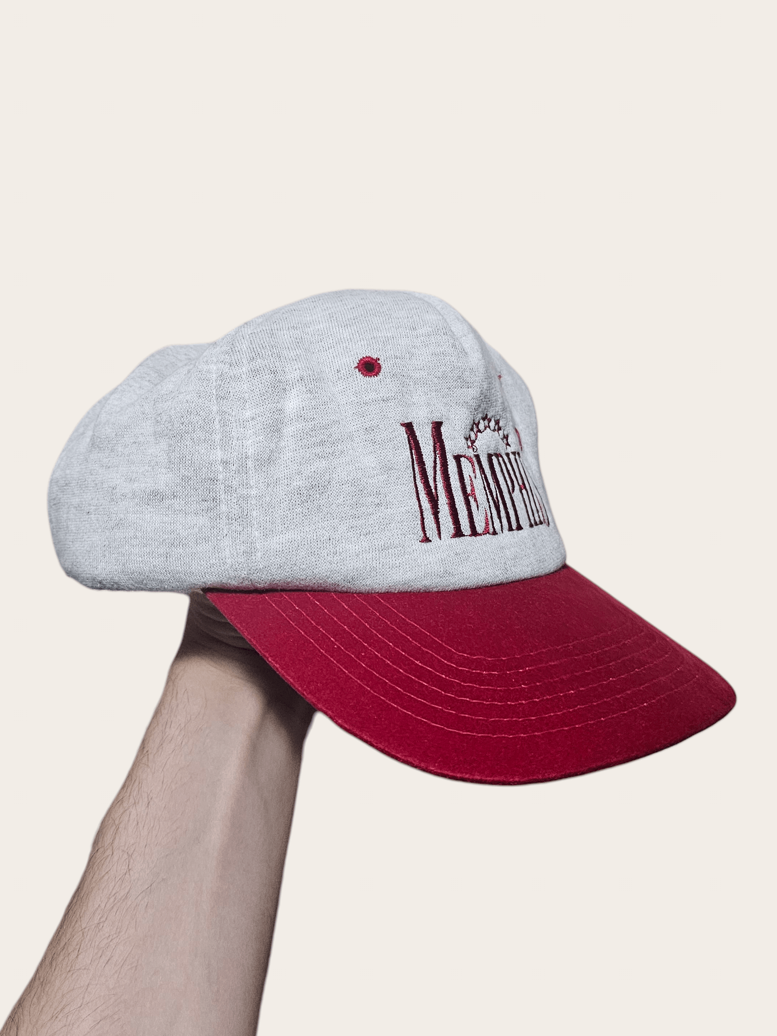 Vintage Memphis Tobacco Big Logo 90's Hat Size ONE SIZE - 3 Thumbnail