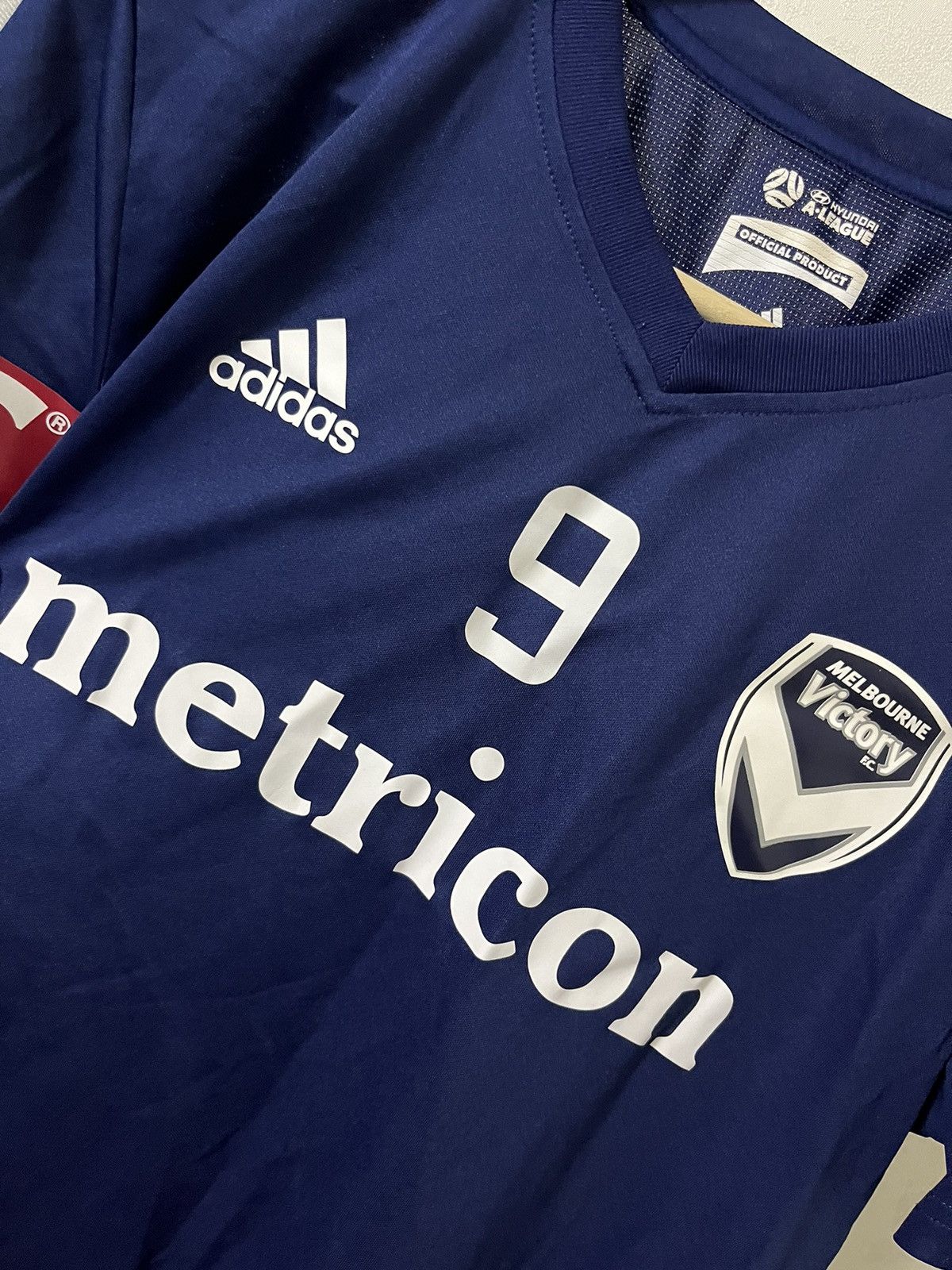 Vintage Adidas Melbourne Victory 18/19 Training Jersey Size US M / EU 48-50 / 2 - 4 Thumbnail