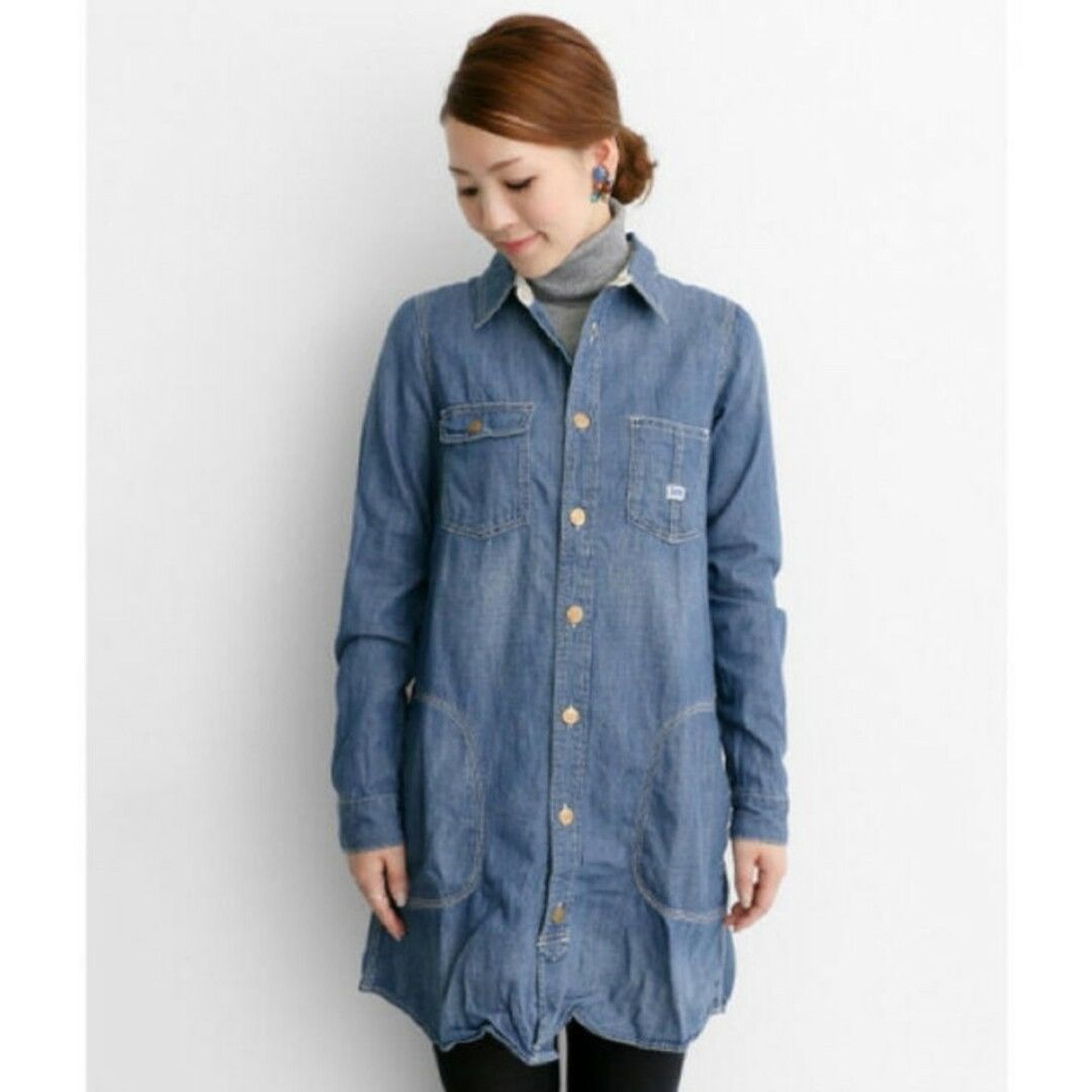 Lee LEE ROSSO UNION MADE DENIM DRESS Size S / US 4 / IT 40 - 1 Thumbnail