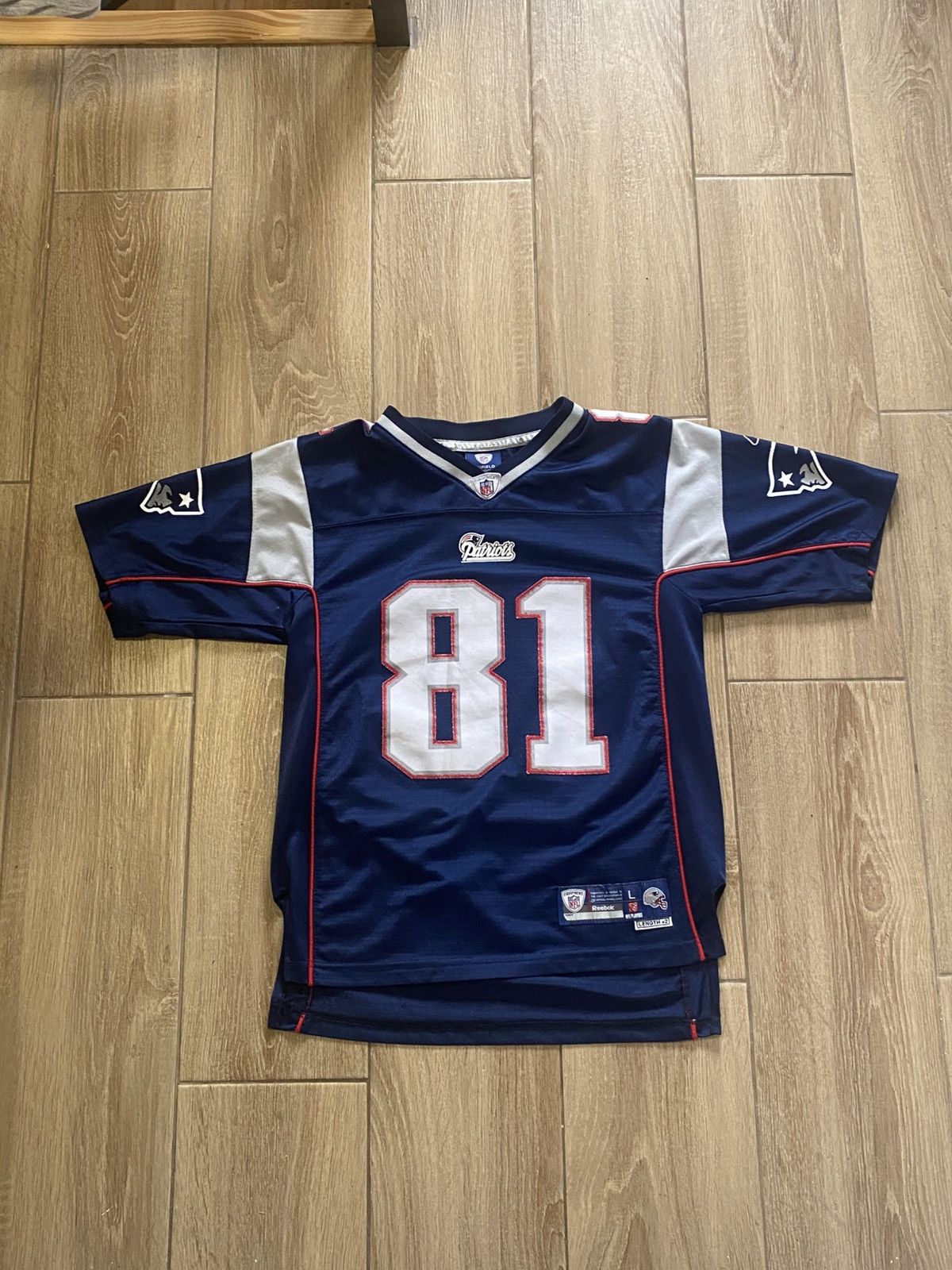 Reebok Reebok Patriots Jersey Size US S / EU 44-46 / 1 - 1 Thumbnail