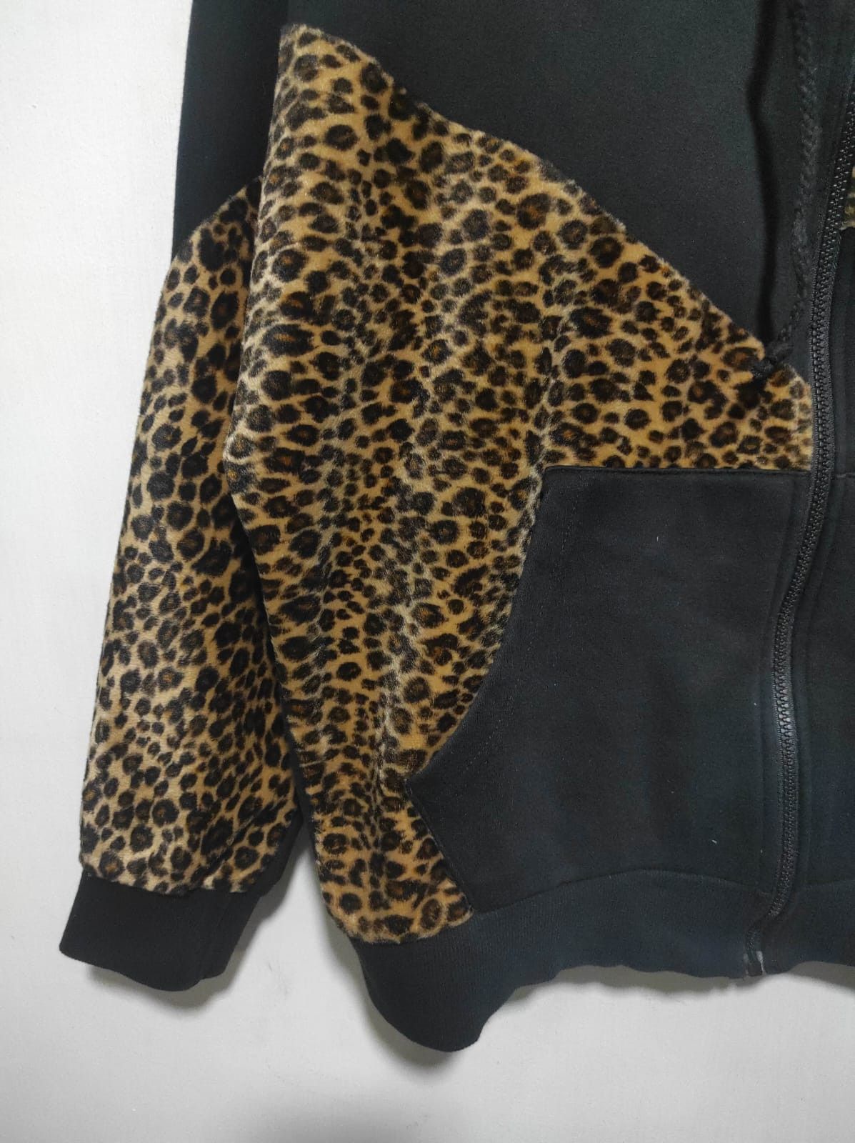 Japanese Brand Rock Candy Leopard zip fur hoodie ifsix LGB style Size US L / EU 52-54 / 3 - 4 Thumbnail