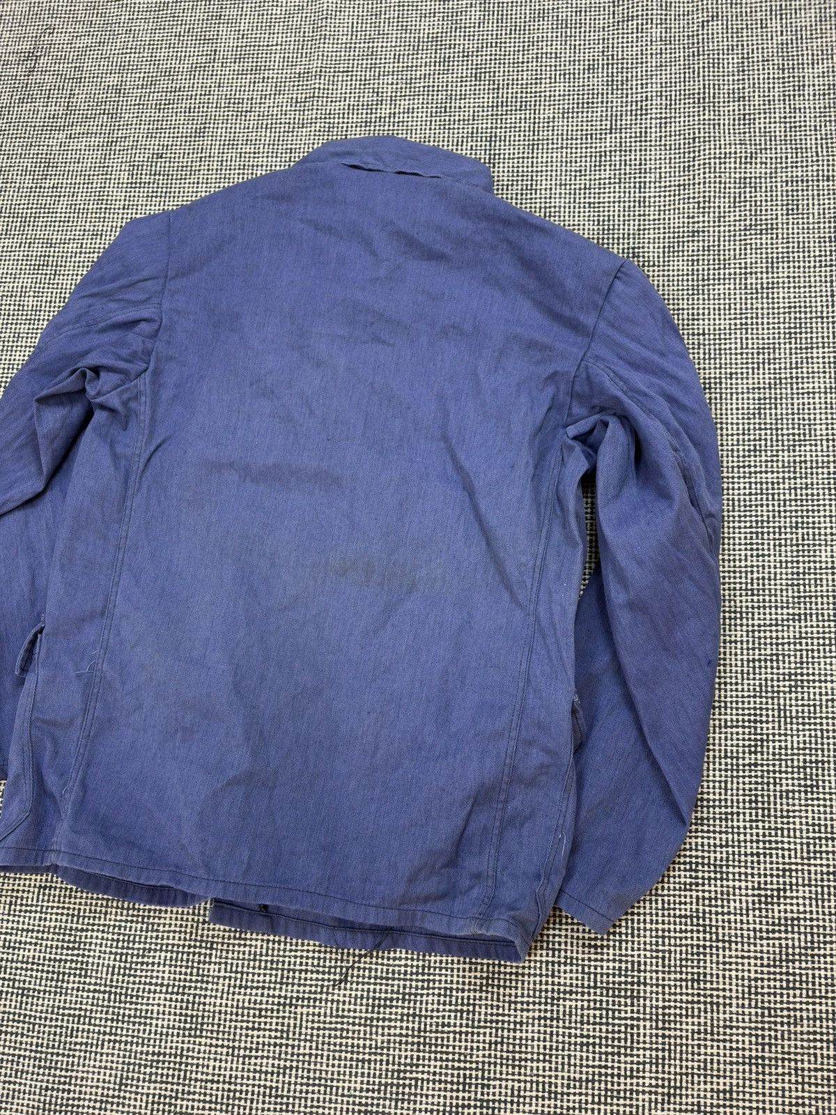 Vintage 60s Polish chore coat utility worker jacket vintage faded Size US M / EU 48-50 / 2 - 4 Thumbnail
