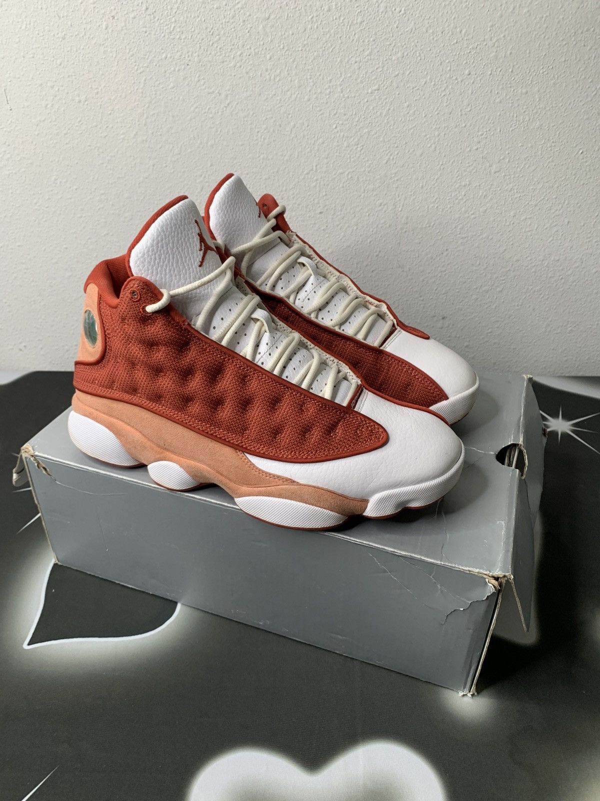 Jordan Brand Air Jordan 13 Retro Dune Red Size US 8 / EU 41 - 4 Thumbnail