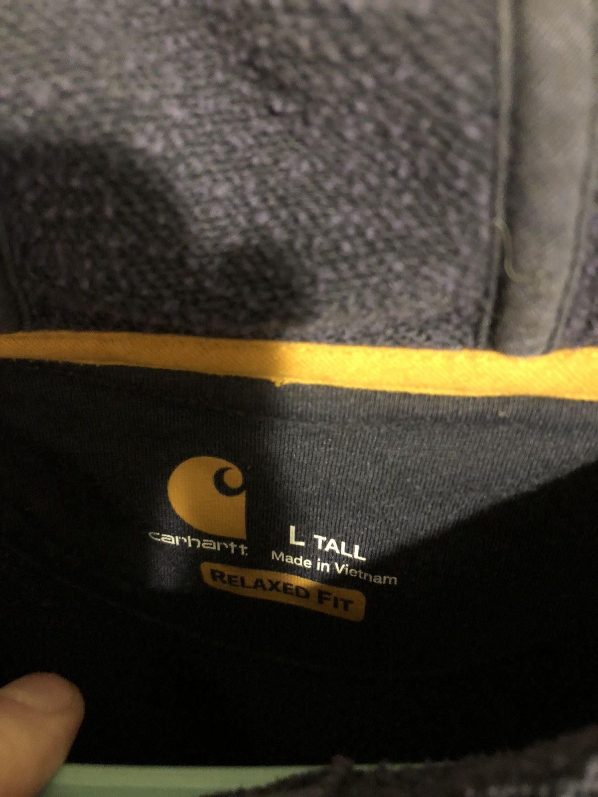 Carhartt × Vintage Vintage Carhartt Force Loose Relaxed Fit Pullover Hoodie Size US L / EU 52-54 / 3 - 5 Thumbnail