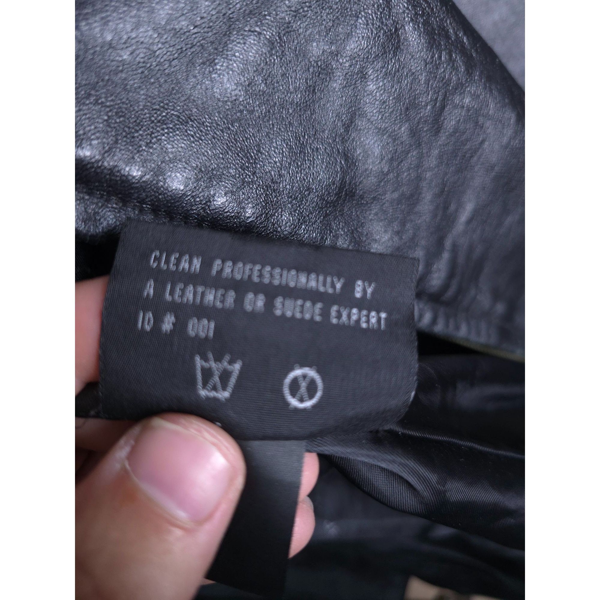 Vintage Colebrook Essentials Mens Black Leather Jacket XL Size US XL / EU 56 / 4 - 5 Thumbnail