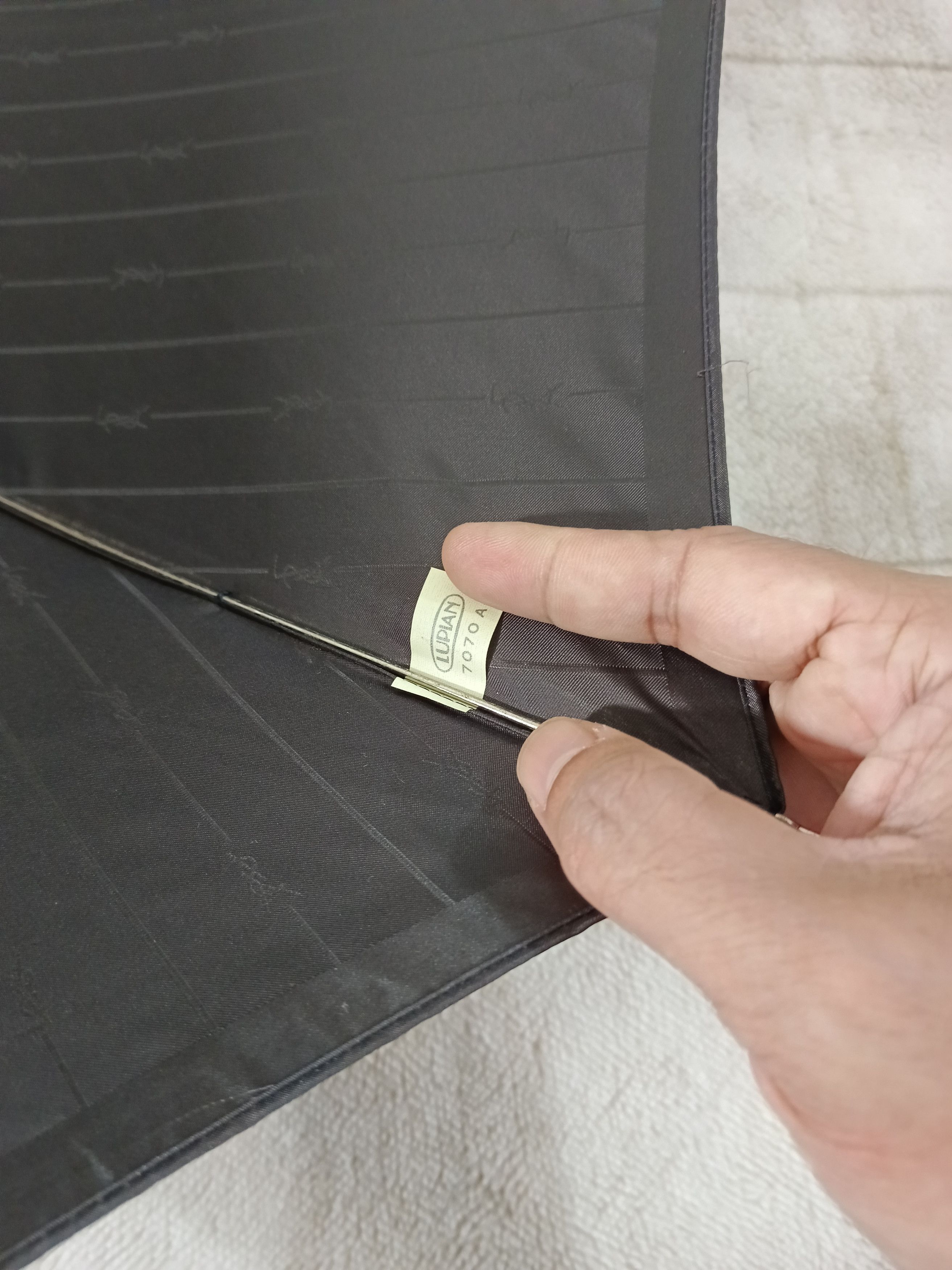 Yves Saint Laurent Yves Saint Lauren Monogram Folding Umbrella Size ONE SIZE - 5 Thumbnail