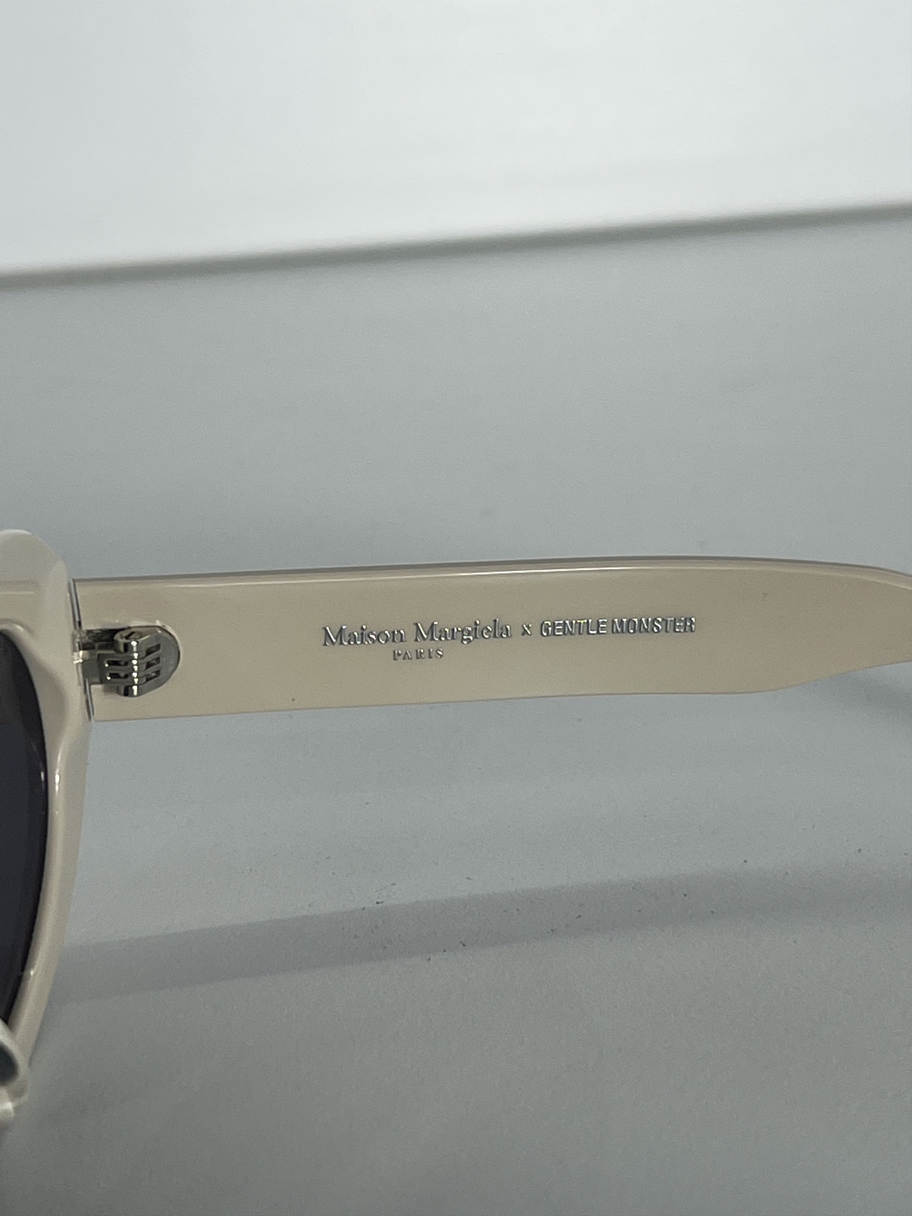 Gentle Monster × Maison Margiela Maison Margiela x Gentle Monster MM005 Oval Beige Sunglasses Size ONE SIZE - 7 Thumbnail