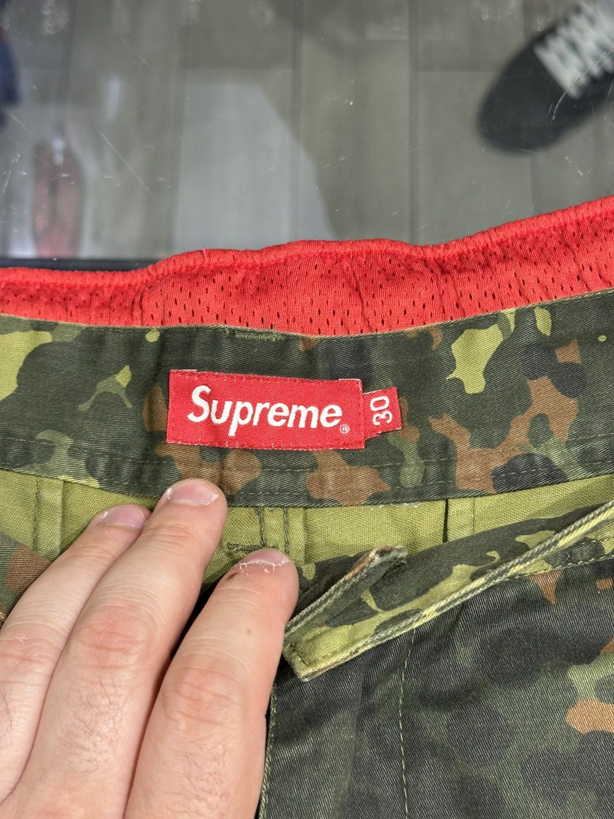 Supreme Supreme Cargo Short SS23 Olive Camo Size 30 Size US 30 / EU 46 - 2 Thumbnail