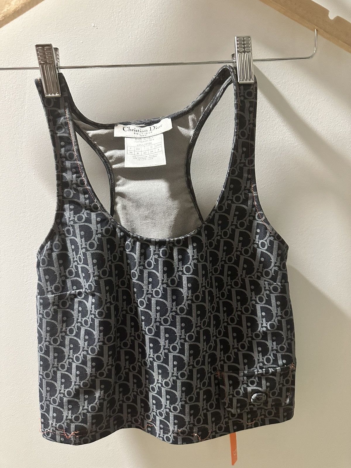 Dior × Vintage Vintage Dior top Size S / US 4 / IT 40 - 1 Thumbnail