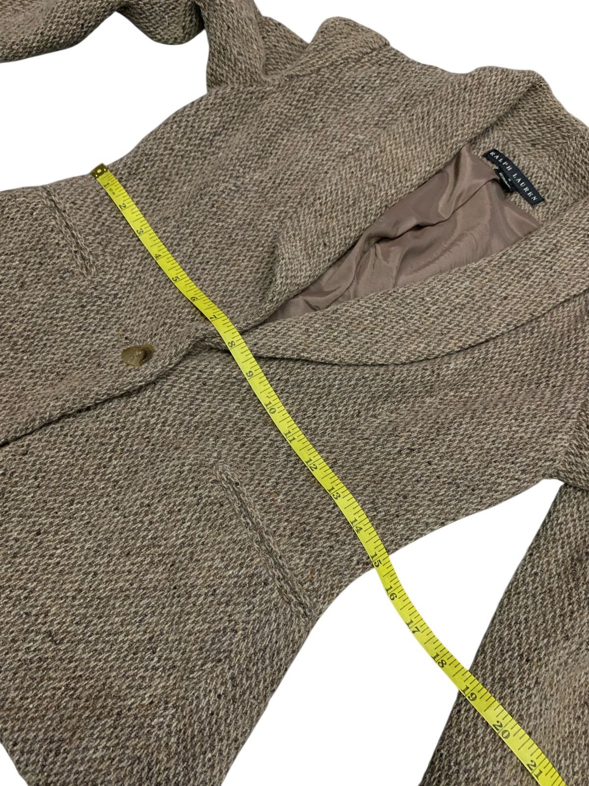 Ralph Lauren Rare Ralph Lauren One Button Wool Jacket Made in USA Size S / US 4 / IT 40 - 8 Thumbnail