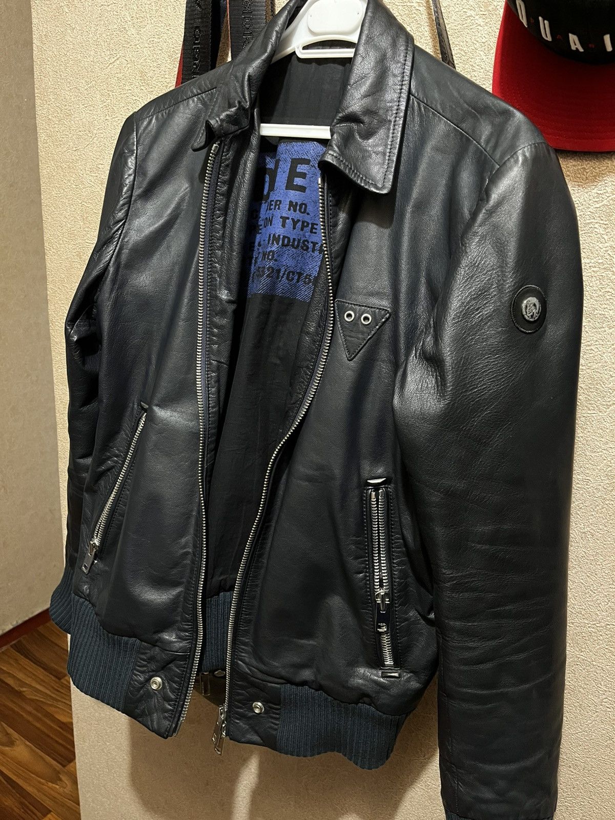 Diesel × Diesel Black Gold Leather jacket Diesel Size US M / EU 48-50 / 2 - 3 Thumbnail
