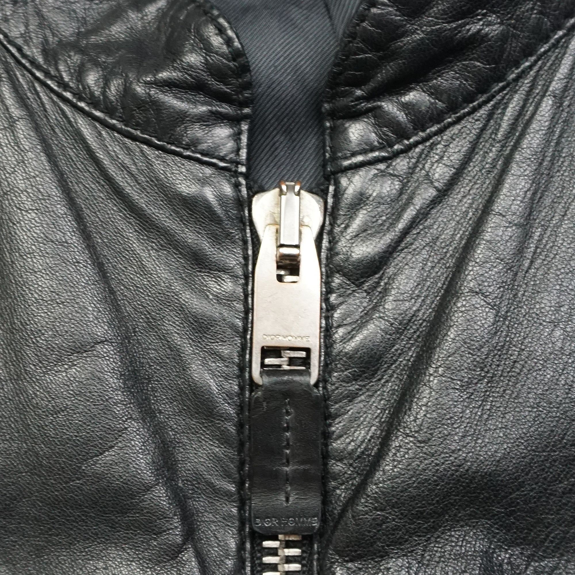Dior × Hedi Slimane Dior Homme SS07 Campaign Leather Jacket Size US M / EU 48-50 / 2 - 8 Thumbnail
