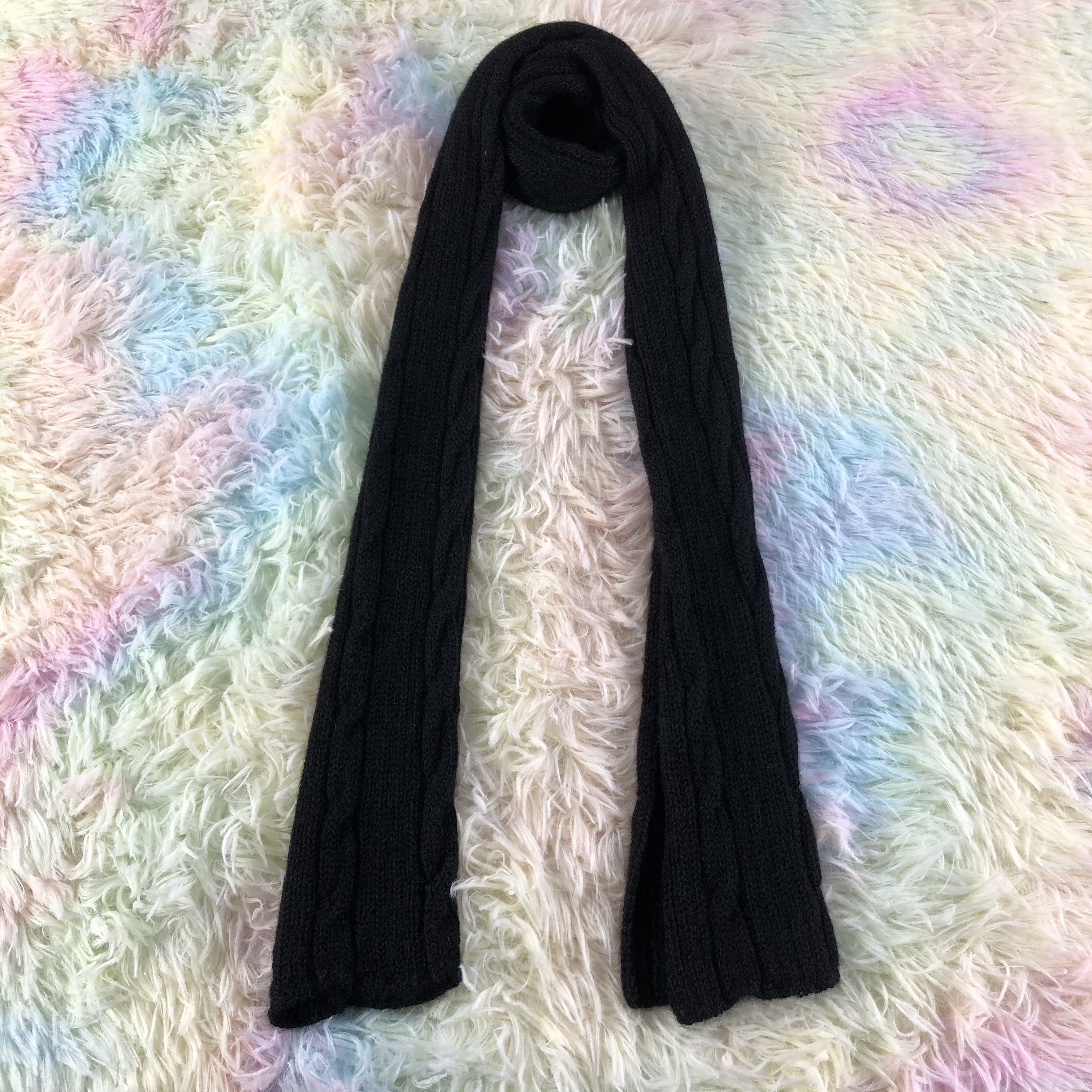 Paul Smith × Vintage Paul Smith Knit Scarf / Muffler / Neckwear - KM376 Size ONE SIZE - 1 Thumbnail
