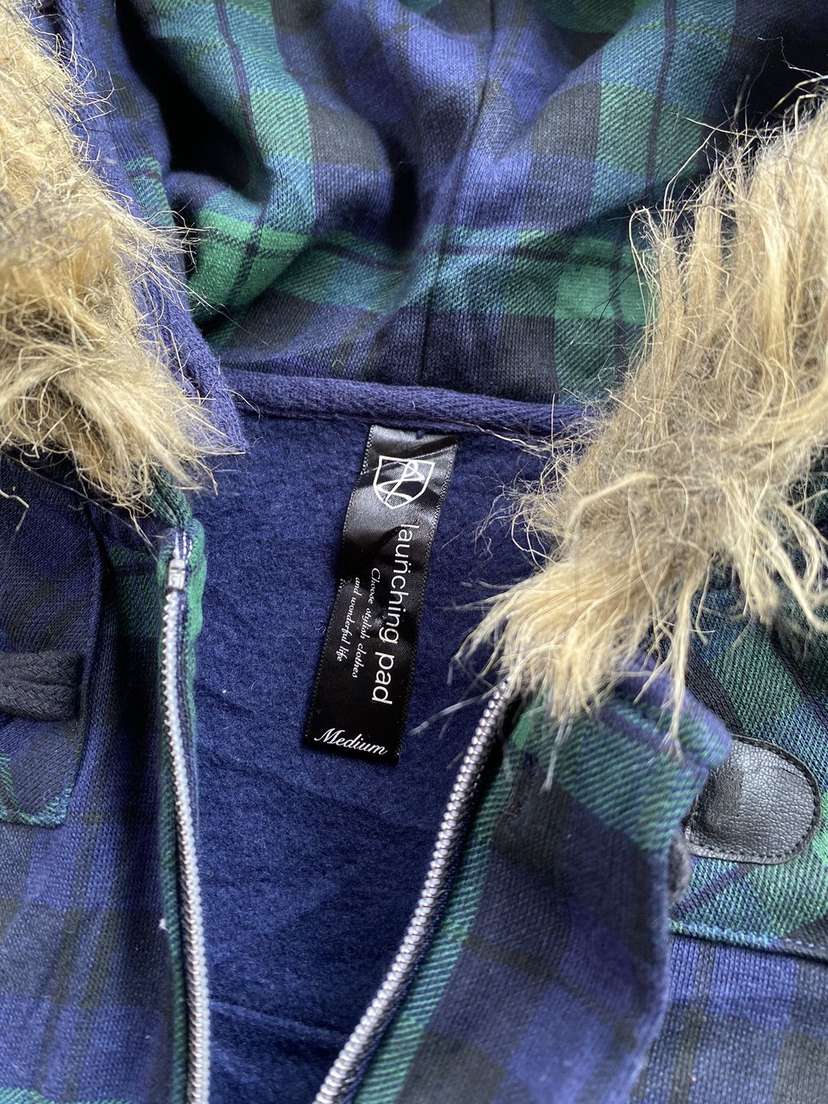 If Six Was Nine Vintage Japanes Launching Pad Fur Hoodie Size US M / EU 48-50 / 2 - 5 Thumbnail