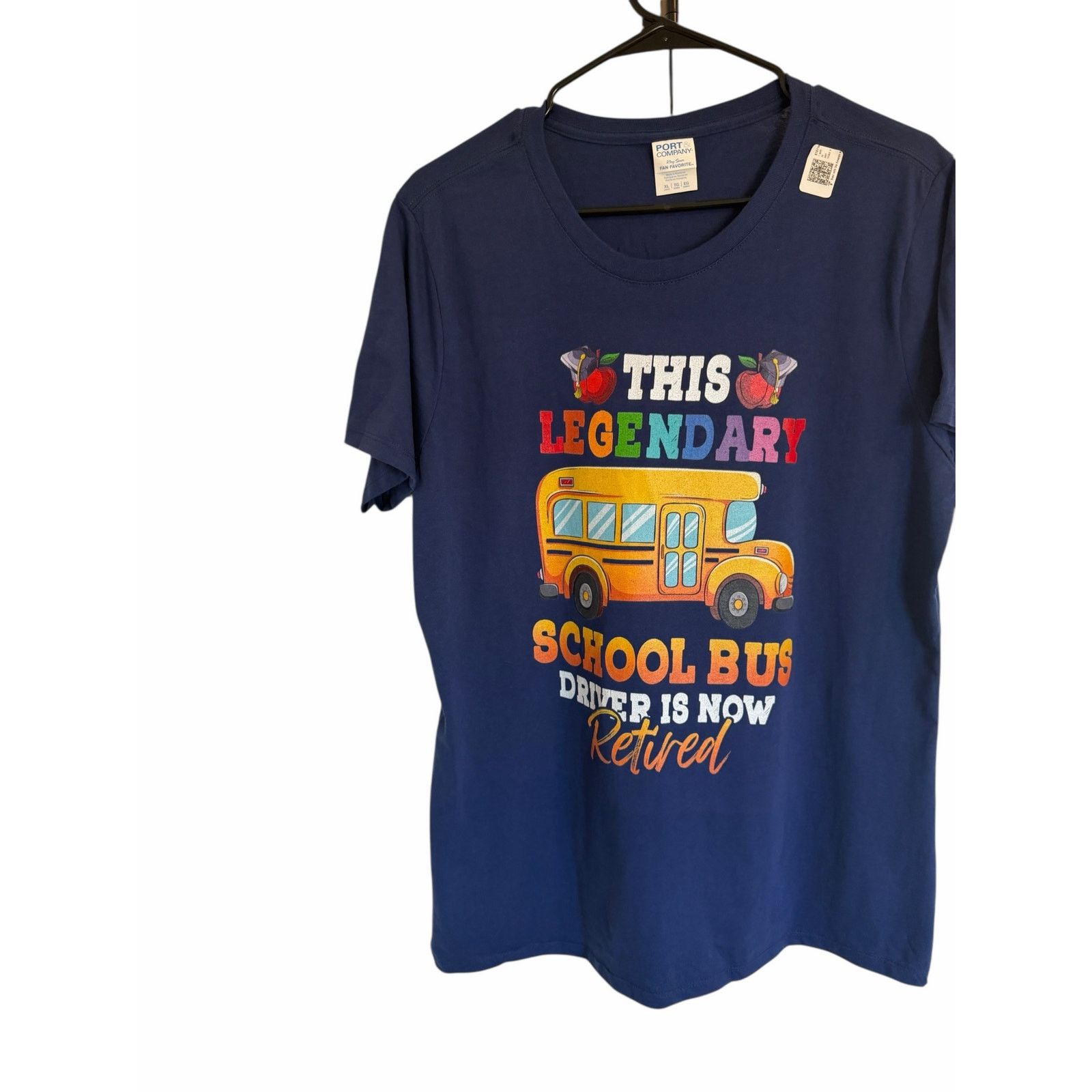 Other Blue School Bus Driver Short Sleeve Crew Neck T-Shirt Size M / US 6-8 / IT 42-44 - 3 Thumbnail