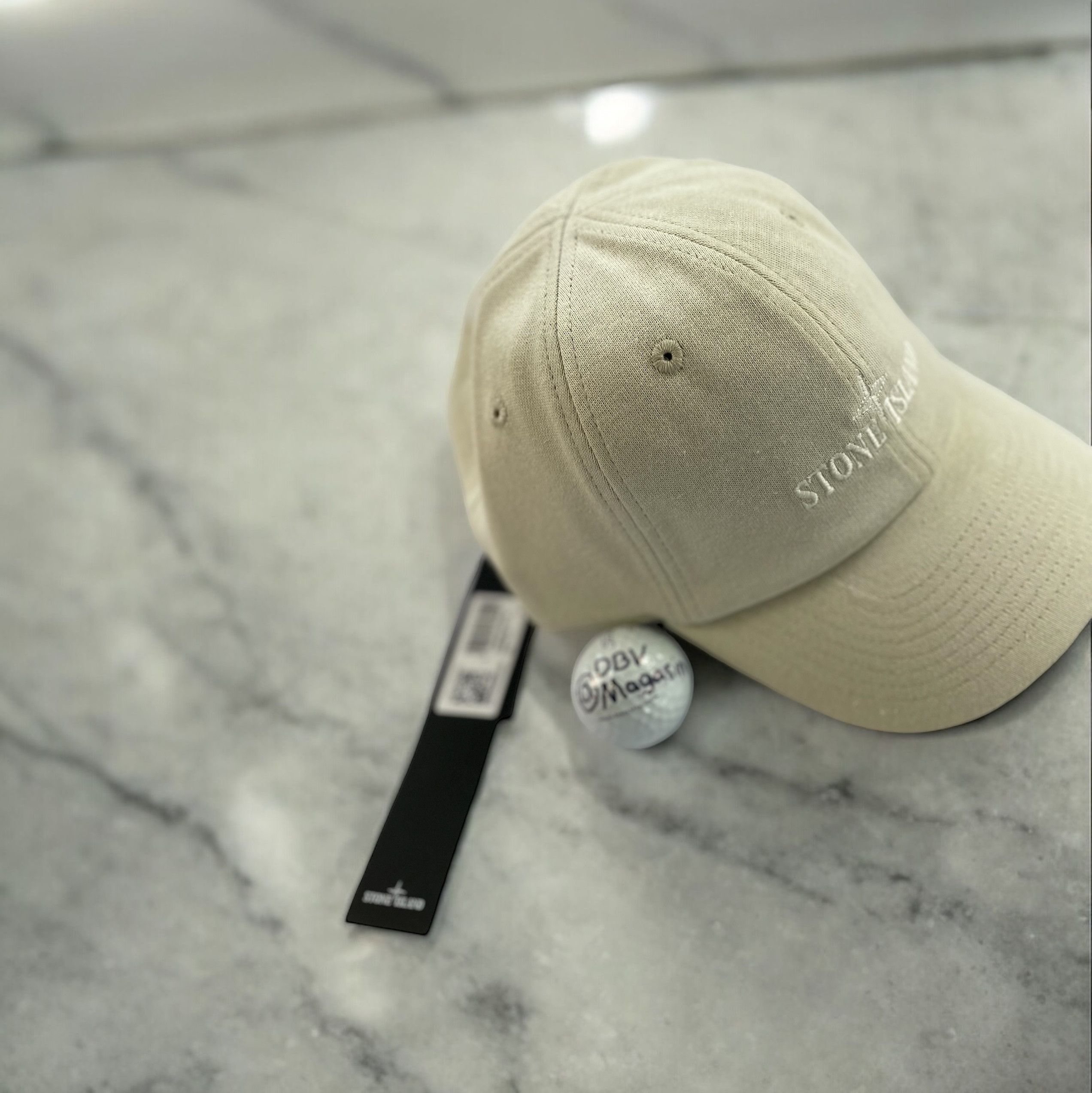 Stone Island Stone Island Logo Embroidered Cotton Cap Size ONE SIZE - 1 Thumbnail