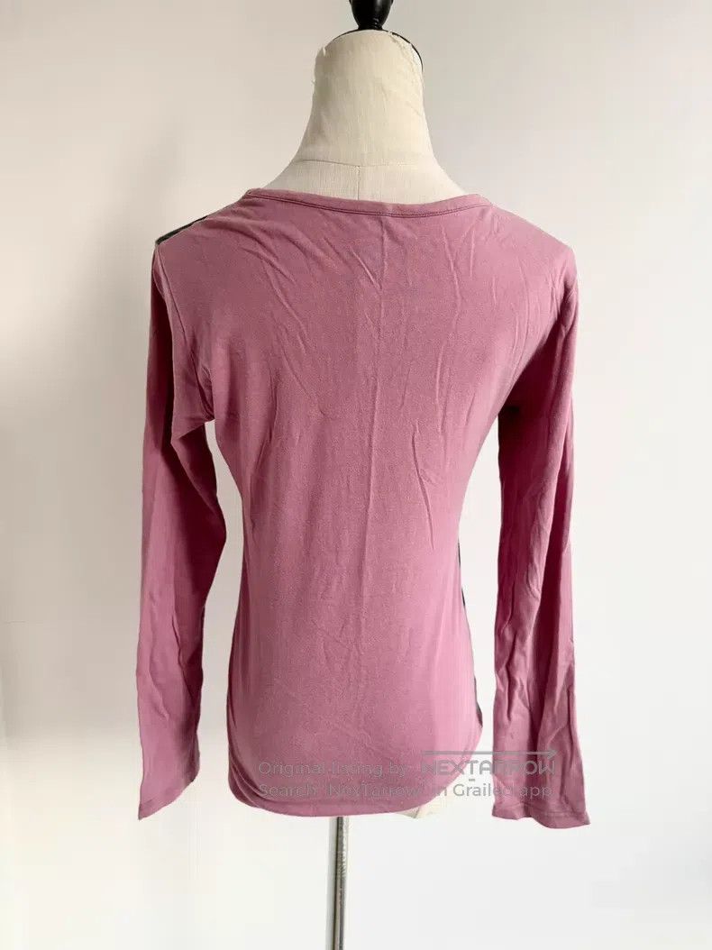 Vivienne Westwood Vivienne Westwood Vintage Pink and Black Striped Saturn T- Size M / US 6-8 / IT 42-44 - 3 Thumbnail