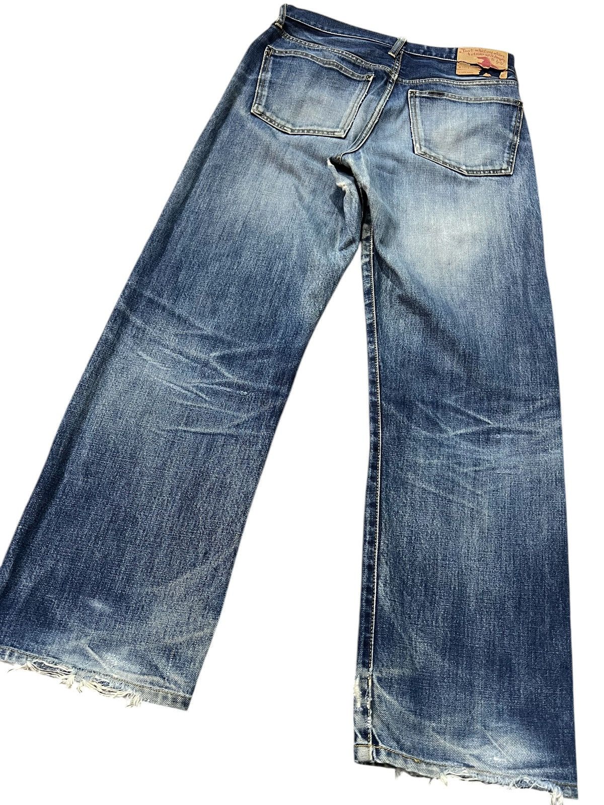 Vintage 80’s Takeo Kikuchi Japanese Brand Clawmark Nice Faded Jean Size US 29 - 2 Thumbnail