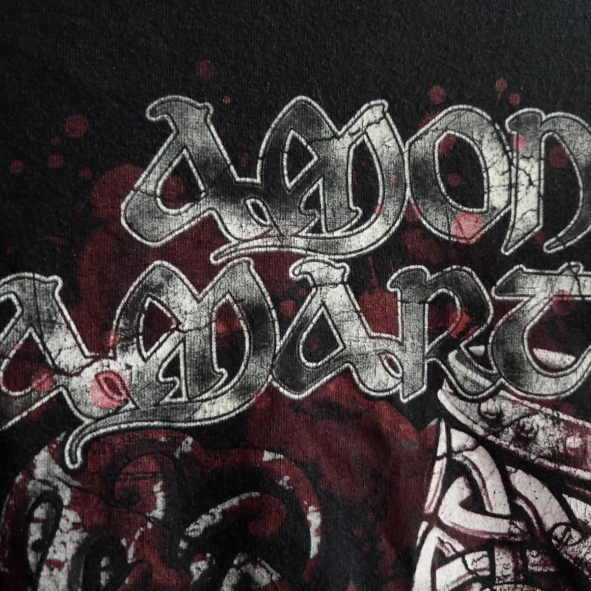 Vintage Vintage Y2K Amon Amarth Bang T-Shirt Grunge ERD Punk Rock Size US M / EU 48-50 / 2 - 4 Thumbnail