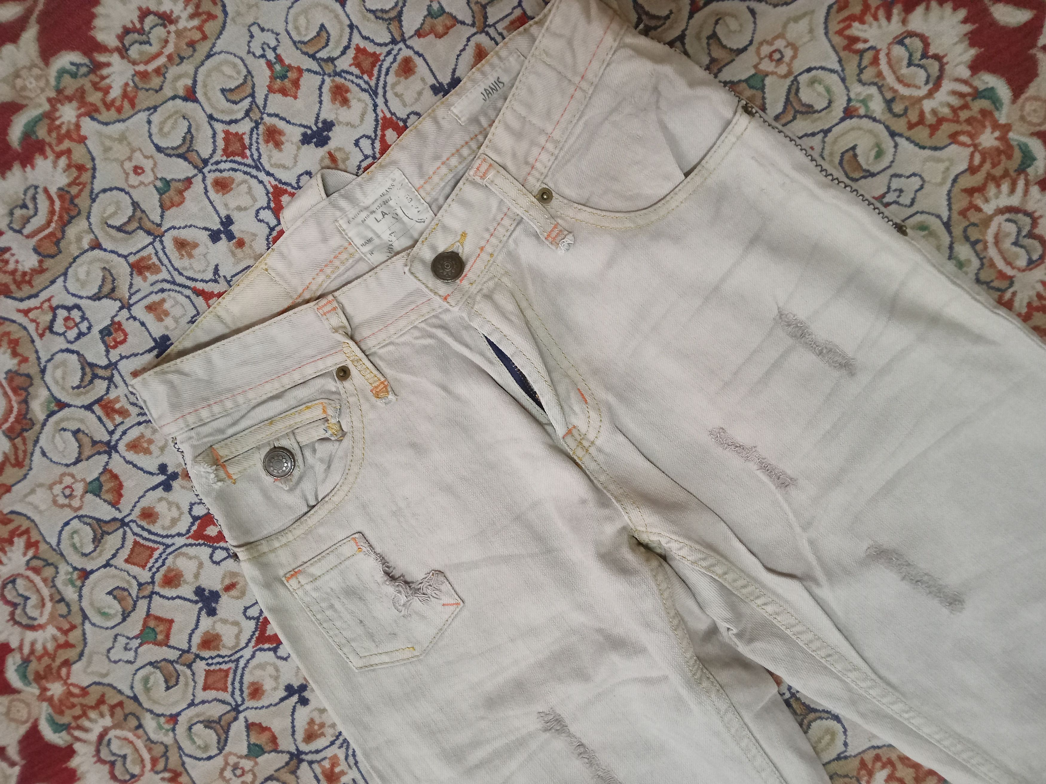 Designer Gaodian So Embroidery Back Pocket Rare Jeans Size US 30 / EU 46 - 7 Thumbnail