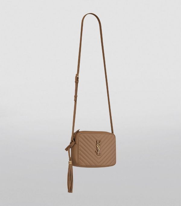 Saint Laurent Paris o1s1wg111024 Size: OS / Lou Camera Leather Bag in Beige Size ONE SIZE - 3 Thumbnail