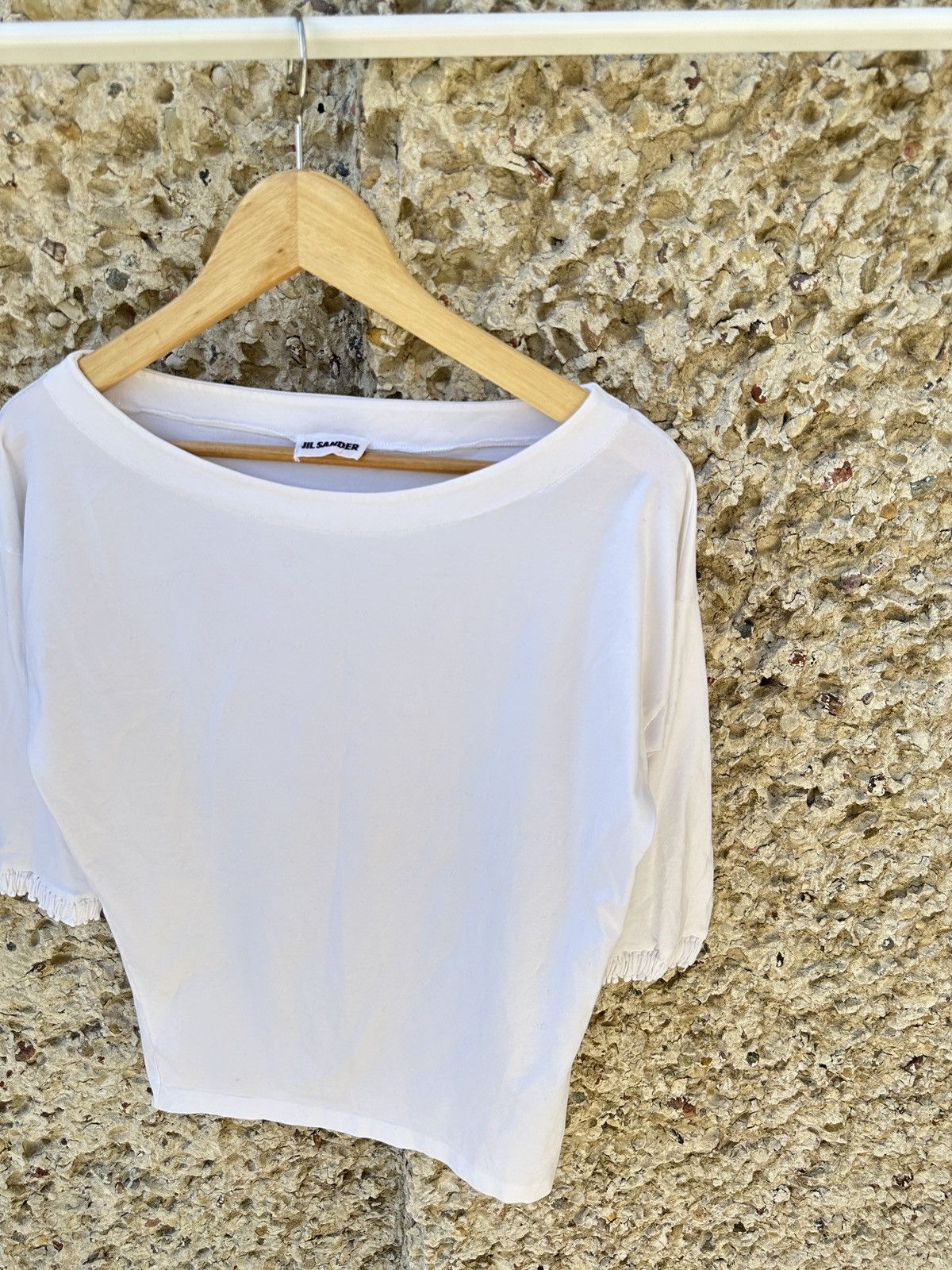 Jil Sander Jil sander 3/4 top tee blouse Size L / US 10 / IT 46 - 4 Thumbnail