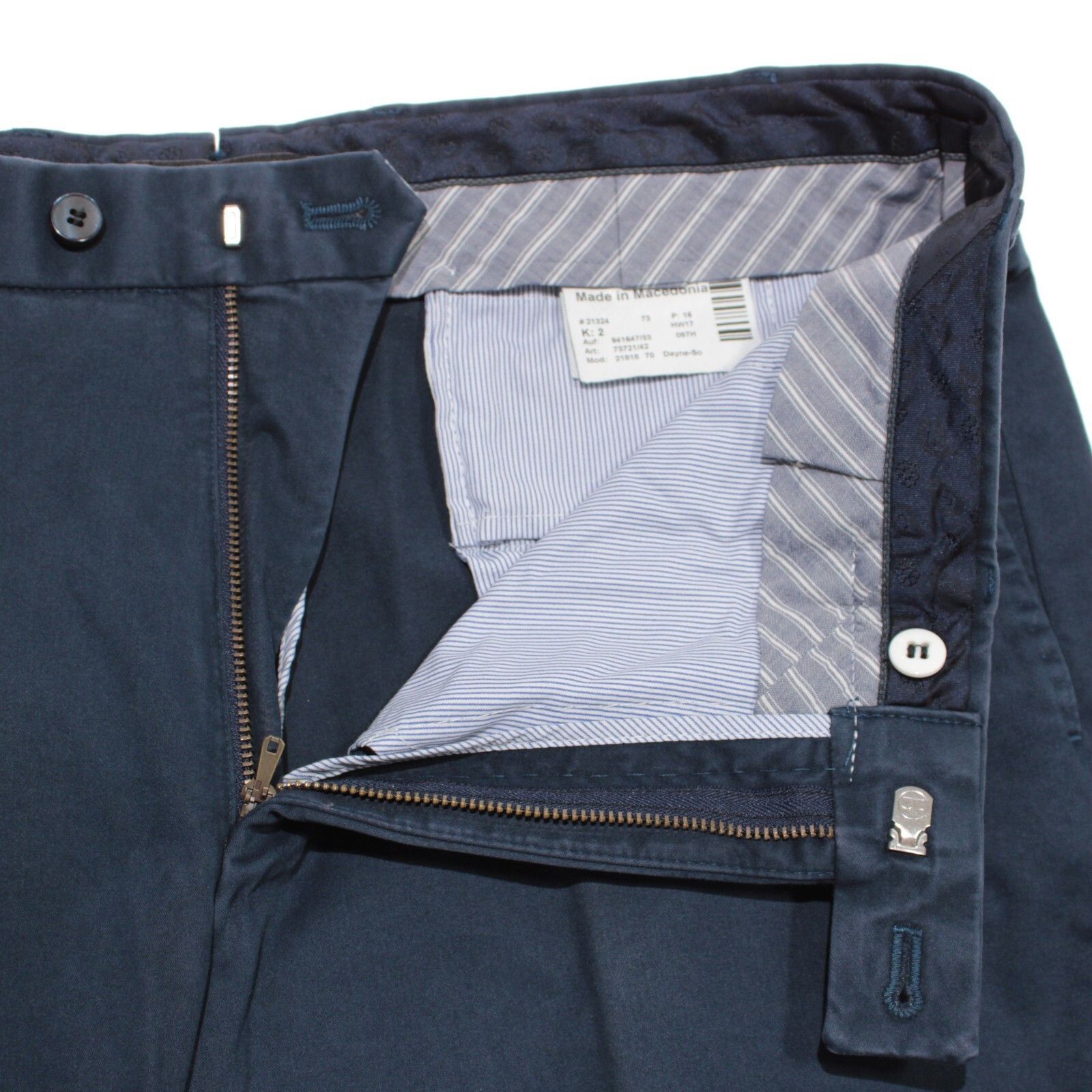 Hiltl Hiltl New with tags Chino Size 34 US In Blue Size US 34 / EU 50 - 3 Thumbnail