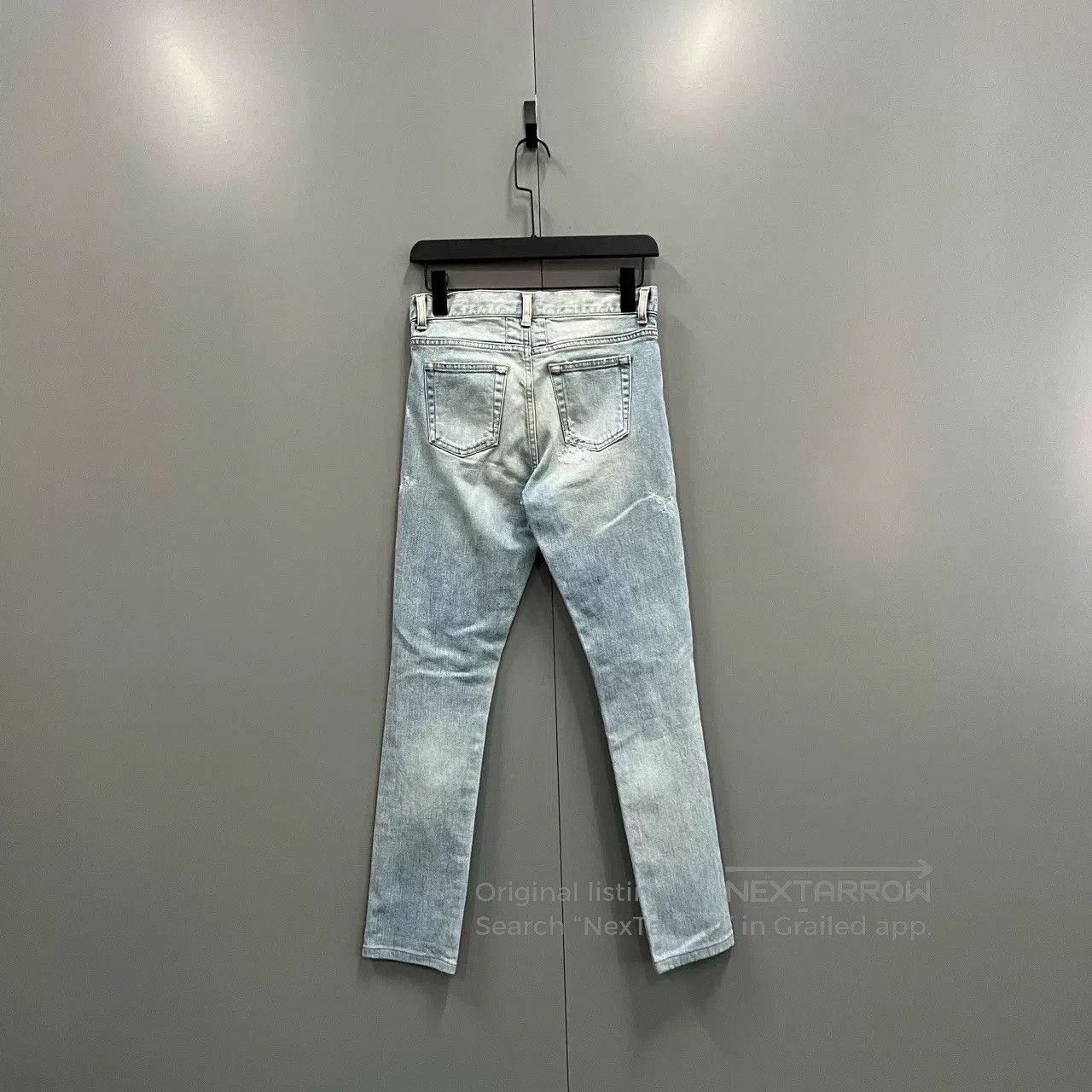 Saint Laurent Paris Saint Laurent Washed Distressed Denim Pants. Size US 26 / EU 42 - 2 Thumbnail