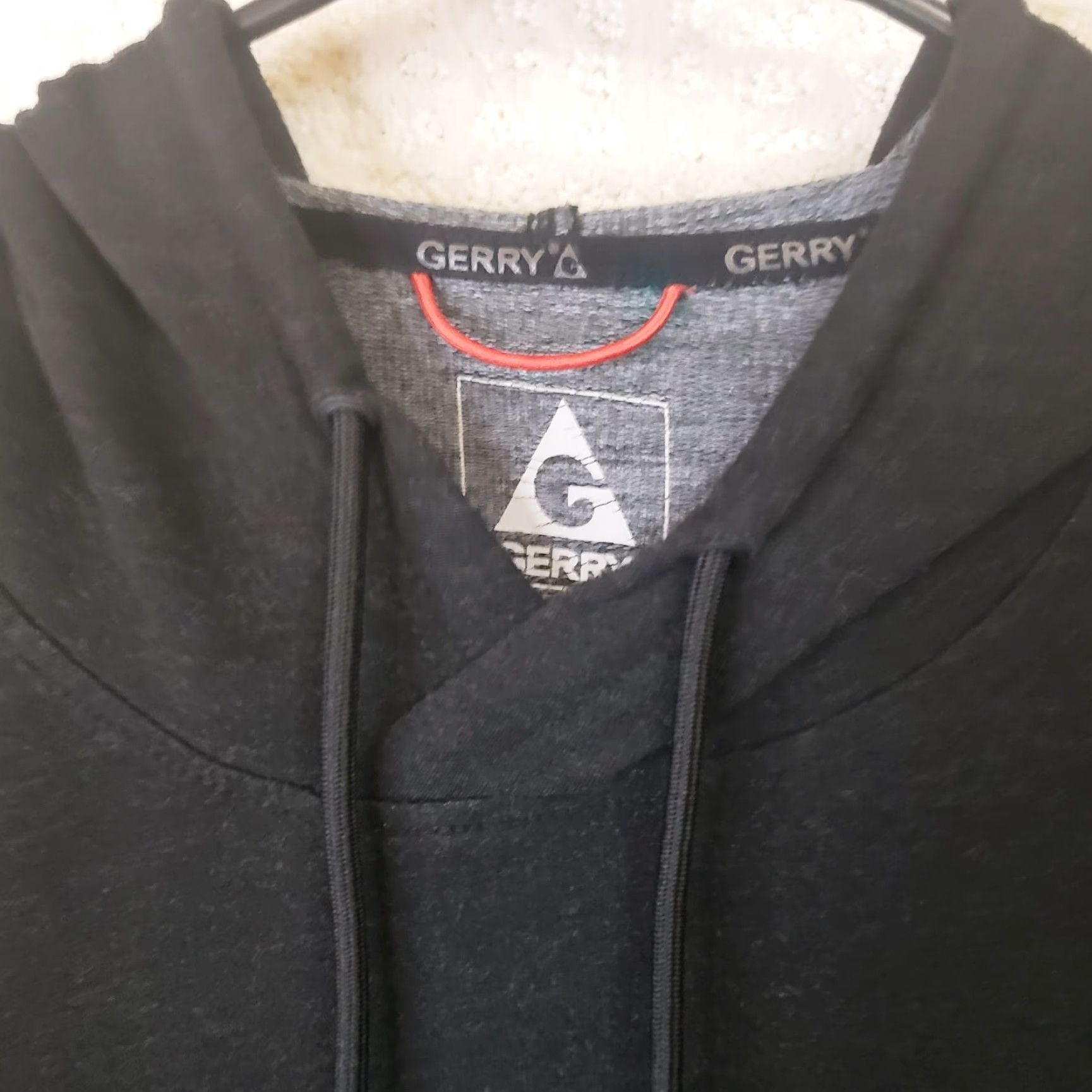 KangaROOS Gerry Hoodie Mens XL Black Long Sleeve Lightweight Kangaroo Pockets Pullover Stretchy Size US XL / EU 56 / 4 - 5 Thumbnail