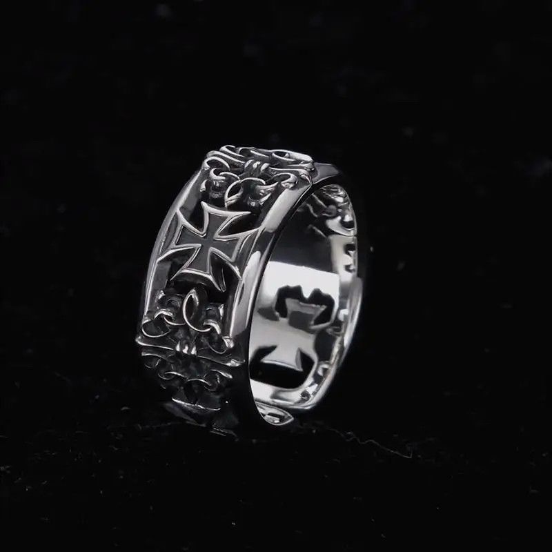 Jewelry Cross Trendy Ring Size ONE SIZE - 2 Thumbnail