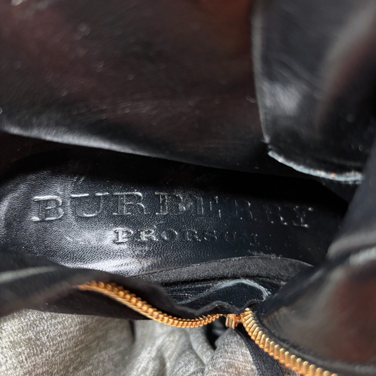 Burberry Authentic Burberry Black Suede Lace Up Booties US Size 5.5 Size US 5.5 / IT 35.5 - 11 Thumbnail