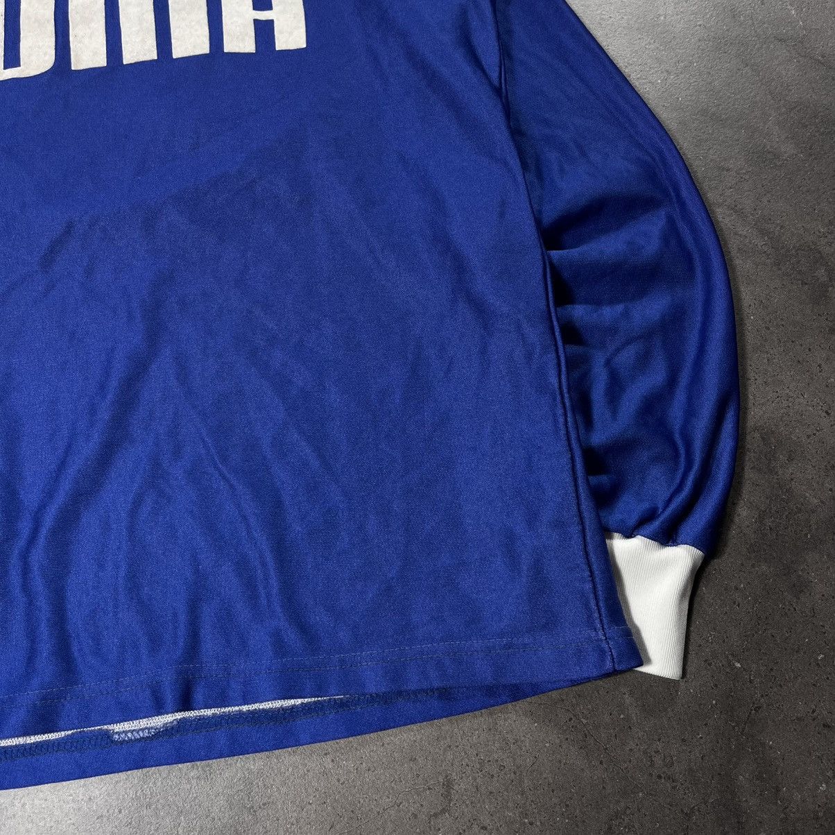 Puma Vintage 90s Puma Retro Longsleeve Blokecore Template Jersey Size US L / EU 52-54 / 3 - 7 Thumbnail
