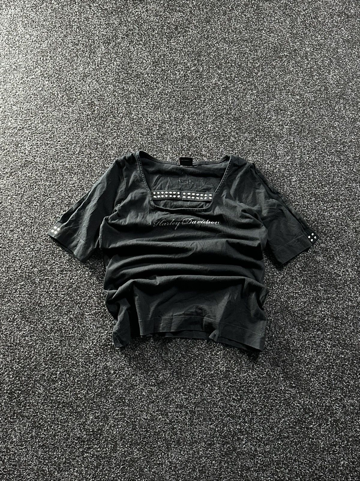 Harley Davidson × Vintage 🚨Vintage 90s Harley Davidson LOGO long sleeve avant garde Size XL / US 12-14 / IT 48-50 - 1 Thumbnail