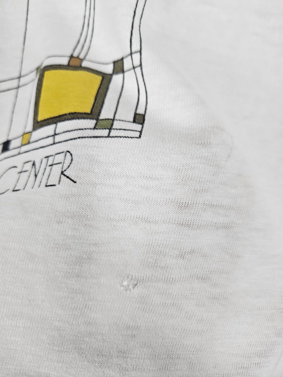Vintage Vintage 80s Frank Lloyd Wright Architecture Art tee Size US M / EU 48-50 / 2 - 6 Thumbnail