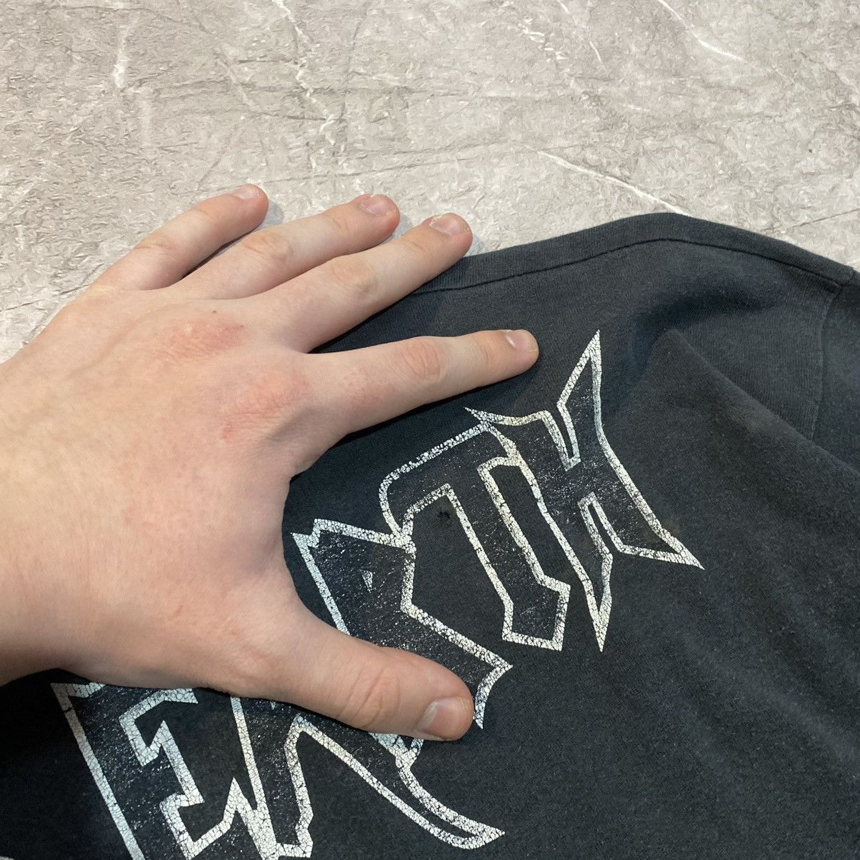 Band Tees × Vintage VINTAGE ICED EARTH LONG SLEEVE BIG LOGO 90s Size US L / EU 52-54 / 3 - 13 Thumbnail