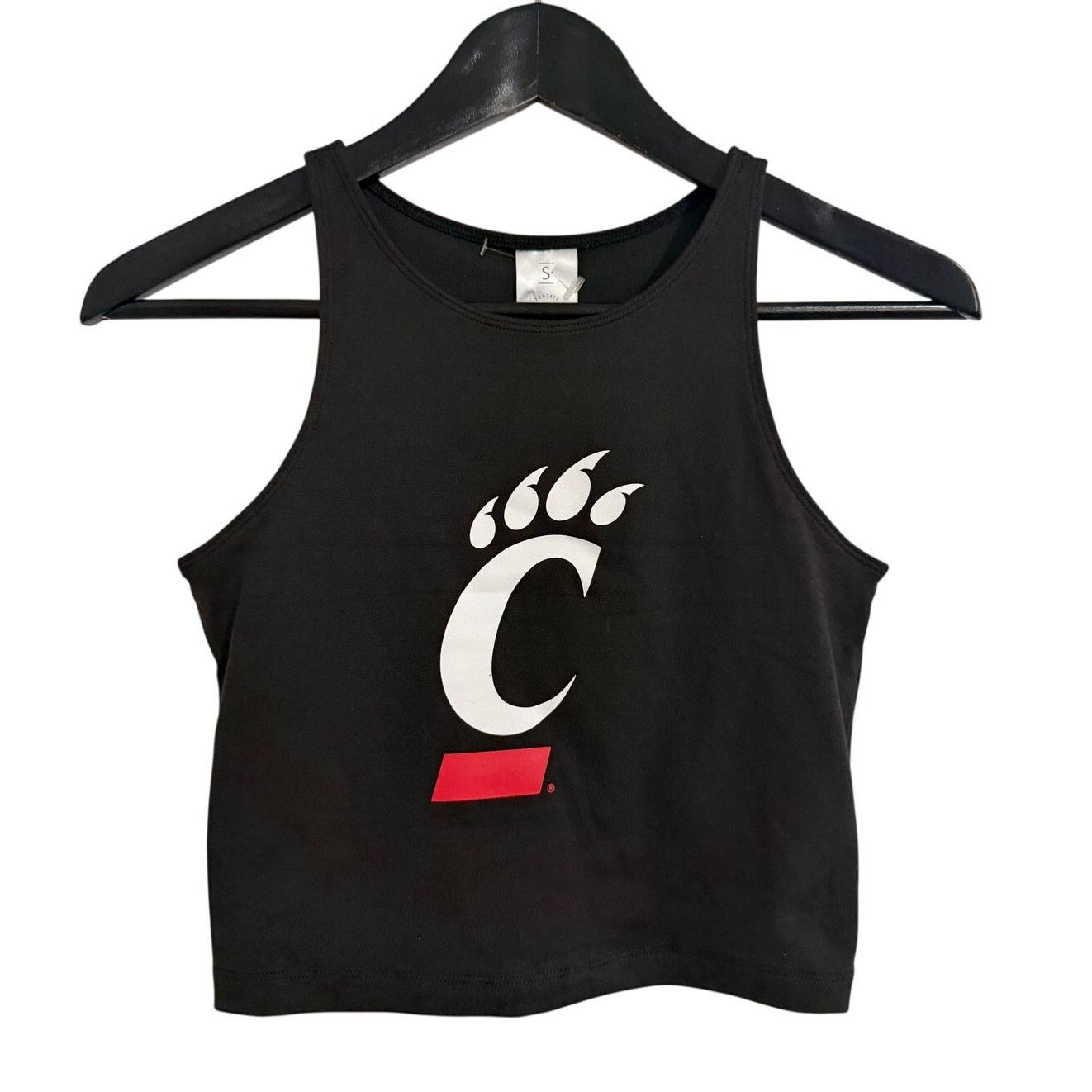 NCAA NWT Cincinnati Bearcats Cropped Tank Top Size S Size S / US 4 / IT 40 - 1 Thumbnail