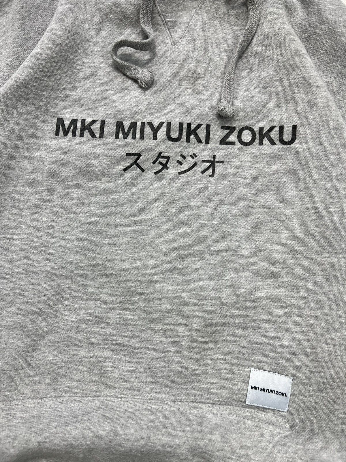 Mki Miyuki Zoku Baggy Hoodie Mki Miyuki Zoku Big Logo Grey Size US XL / EU 56 / 4 - 2 Thumbnail