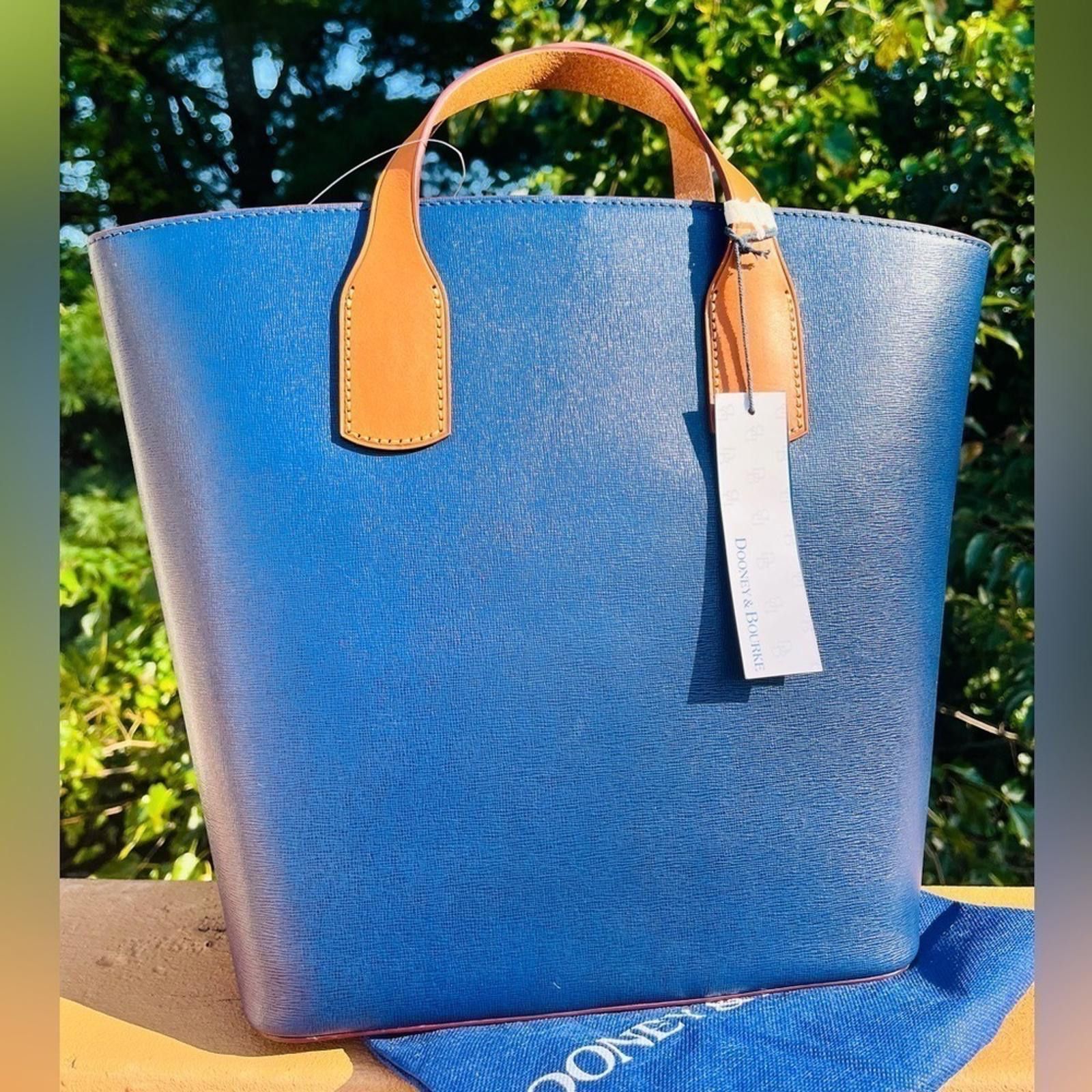 Dooney & Bourke Dooney And Bourke Darla Shopping Bag Marina Blue NWT Size ONE SIZE - 4 Thumbnail