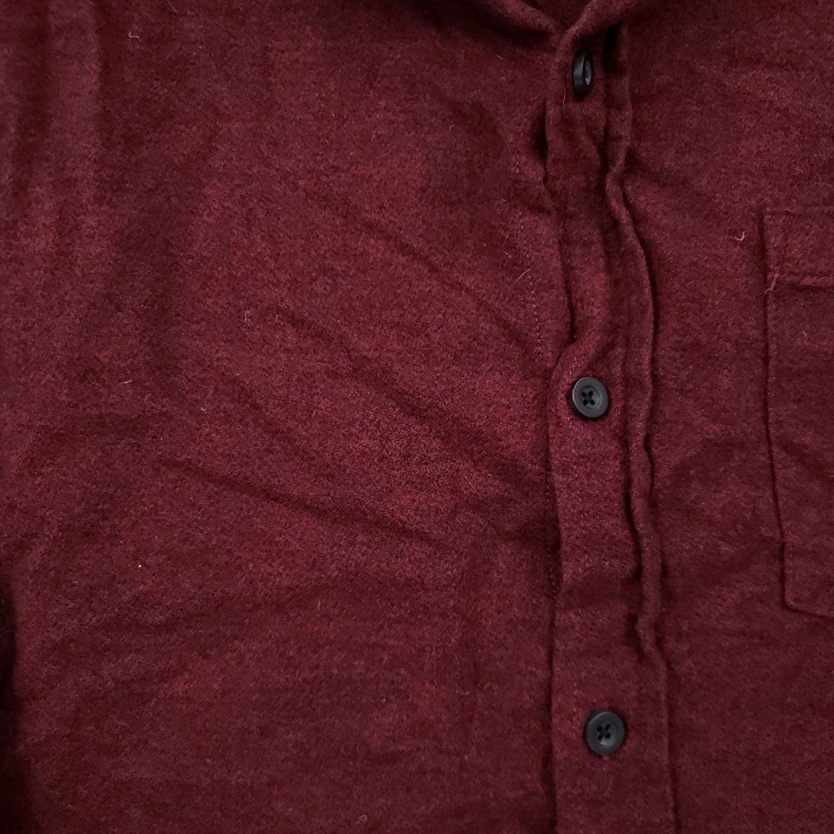 Pacsun PacSun Shirt Mens L Large Casual Button-Up Red Pocket Long Sleeves Top Size US L / EU 52-54 / 3 - 5 Thumbnail