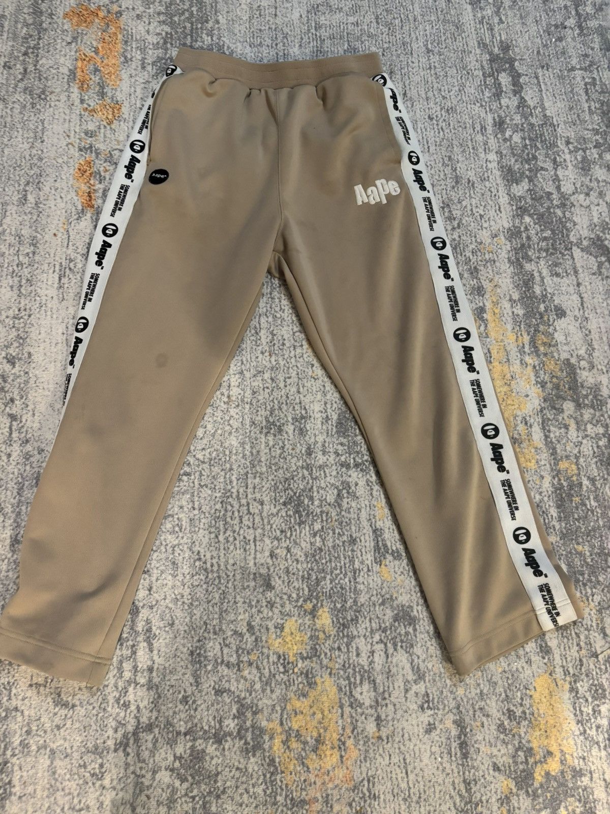 Aape Brown aape sweatpants Size US 30 / EU 46 - 1 Thumbnail