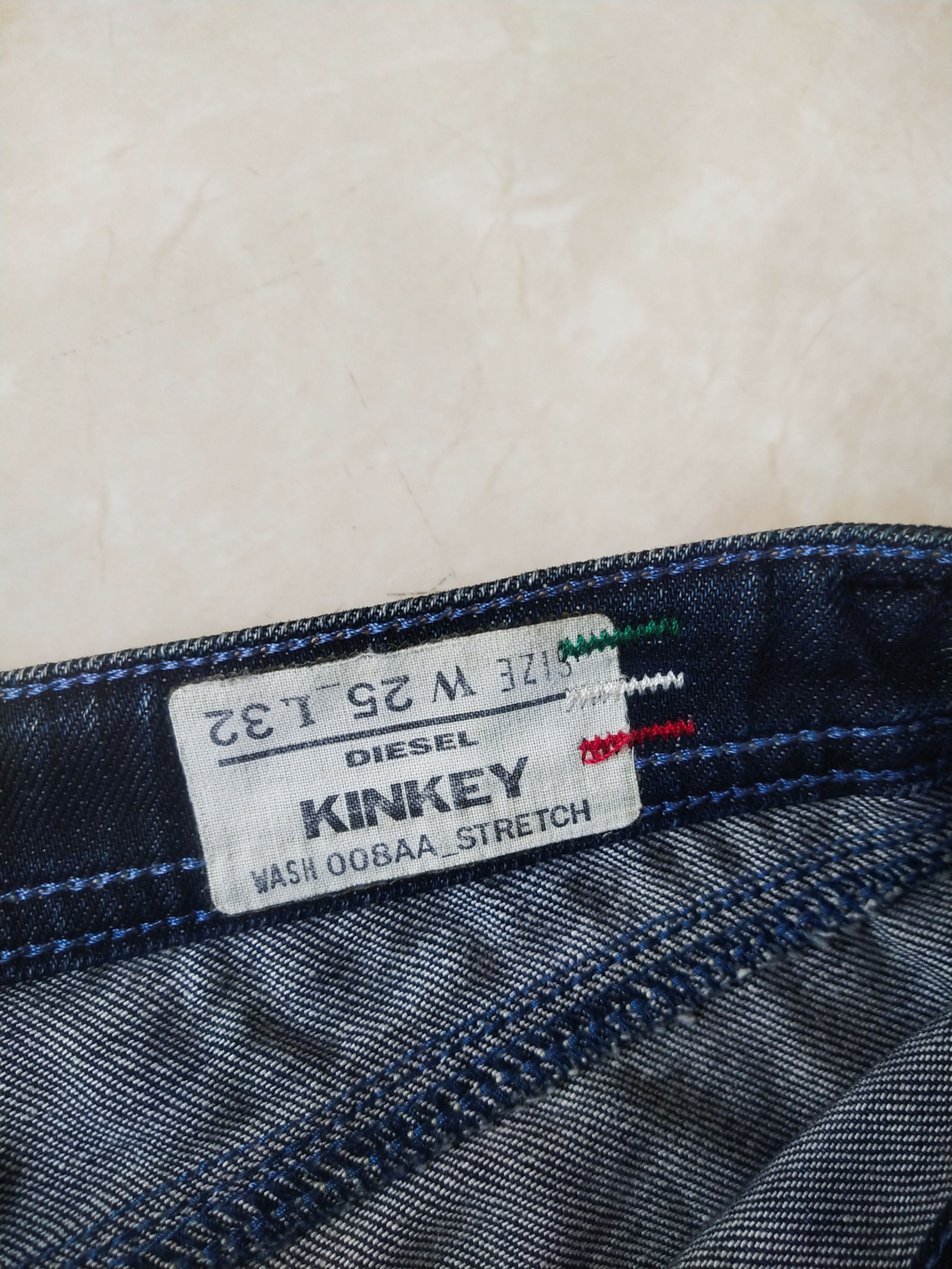 Diesel Diesel Kinkey Wash Stretch Denim Jeans Italy Y2K Archival Size 25" / US 0 / IT 36 - 9 Thumbnail