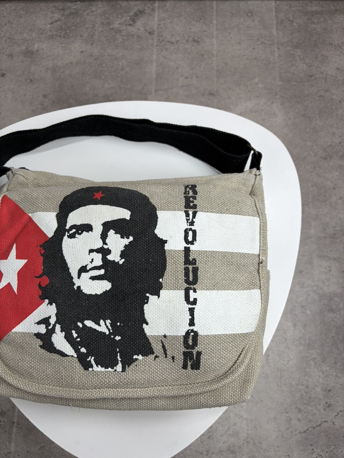 Diesel Vintage Che Guevara Revolution Messenger Shoulder Bag Army Size ONE SIZE - 3 Thumbnail
