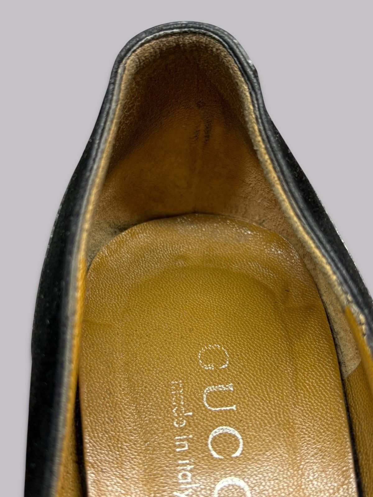 Gucci Vintage Gucci Tom Ford 2000s Rare D’Orsay Block Heel Suede Size US 9 / IT 39 - 16 Thumbnail