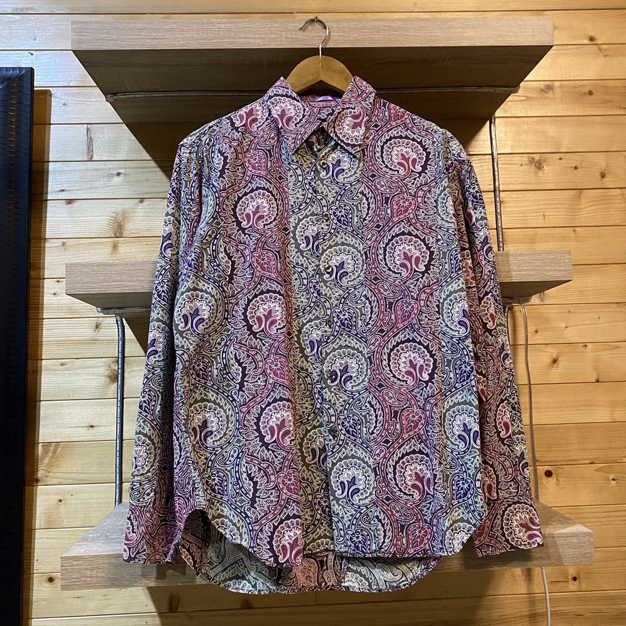 Paul Smith paul smith paisley long sleeve shirt Size US M / EU 48-50 / 2 - 1 Thumbnail