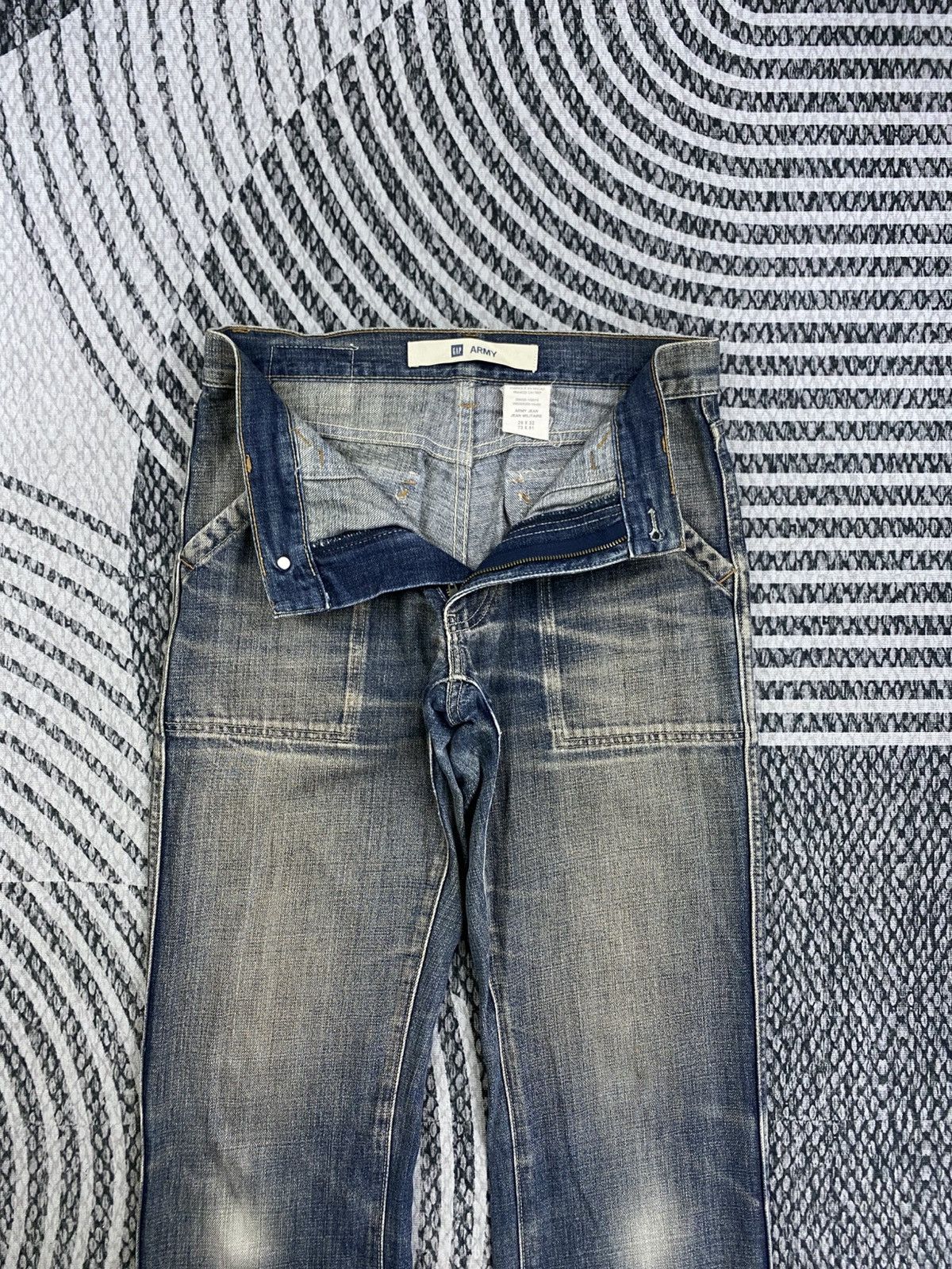 Gap Vintage Gap Bush Pants Washed Jeans Size 30" / US 8 / IT 44 - 9 Thumbnail