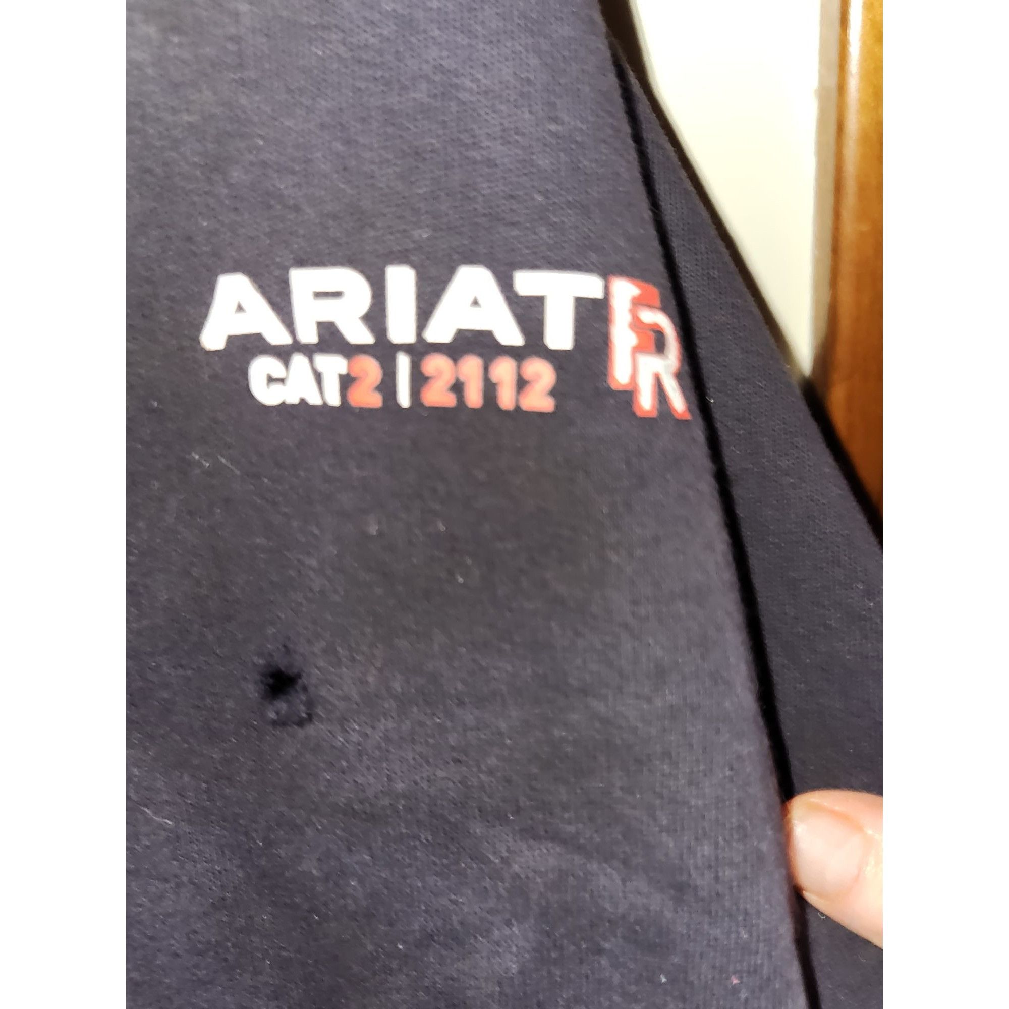 Ariat Ariat FR Roughneck Hoodie Black Mens L Vintage Distressed Sk Size US L / EU 52-54 / 3 - 3 Thumbnail