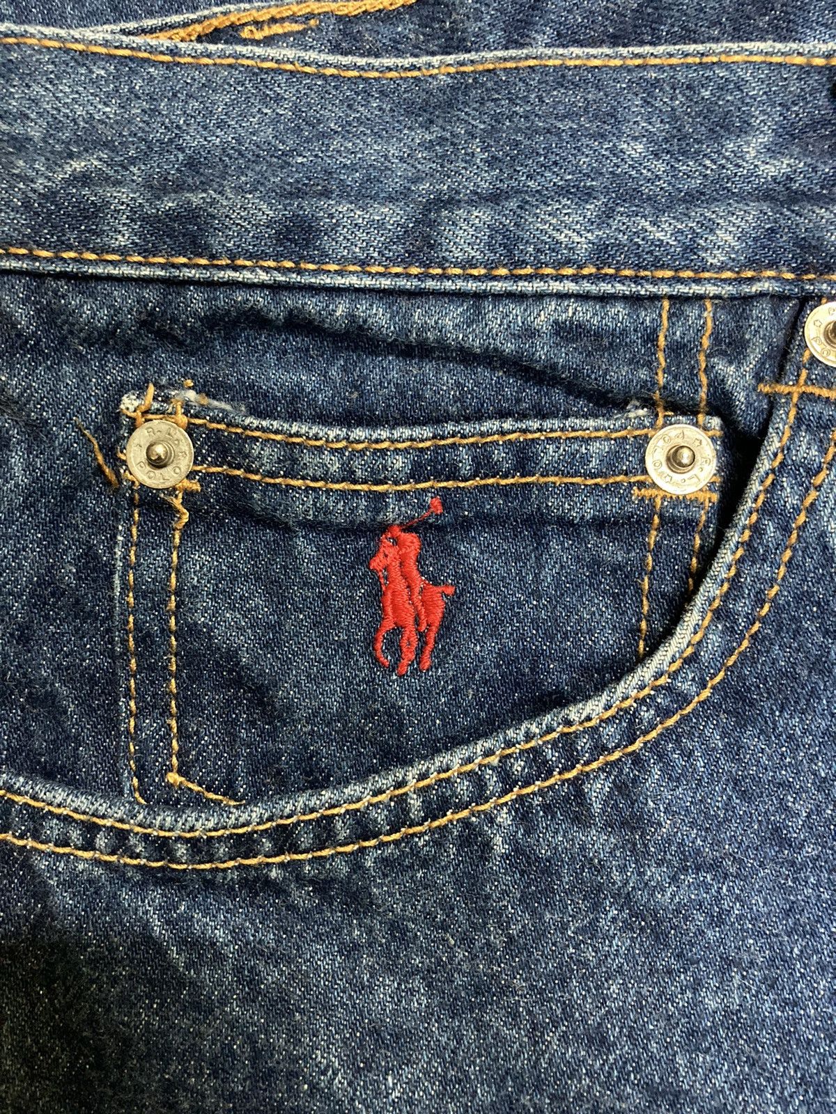 Polo Ralph Lauren Polo Ralph Lauren Custom Three-Quarter Jeans Size US 32 / EU 48 - 5 Thumbnail