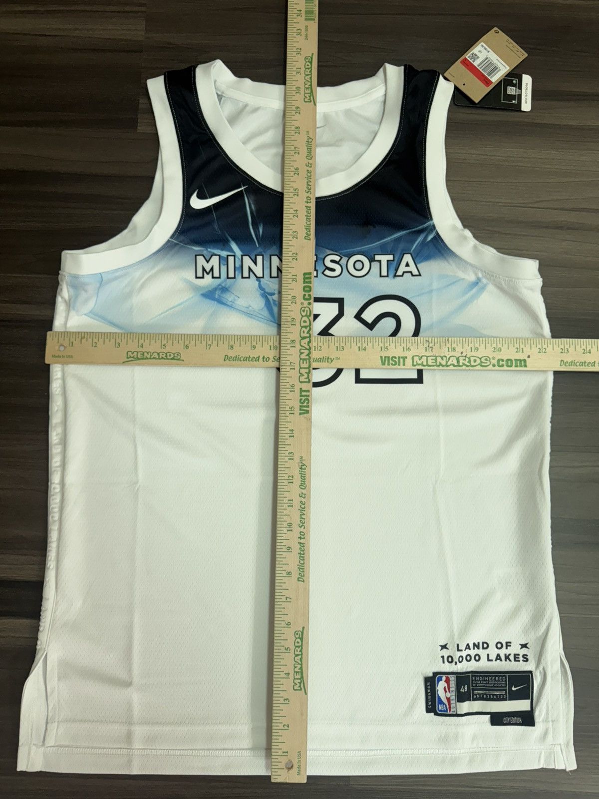 Nike Timberwolves Karl-Anthony Towns ‘24 City Edition Jersey Size US L / EU 52-54 / 3 - 8 Thumbnail