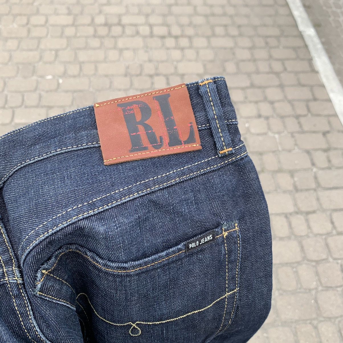 Other Vintage Premium Cotton Denim Polo Ralph Lauren Jeans USA 32 Size US 32 / EU 48 - 13 Thumbnail