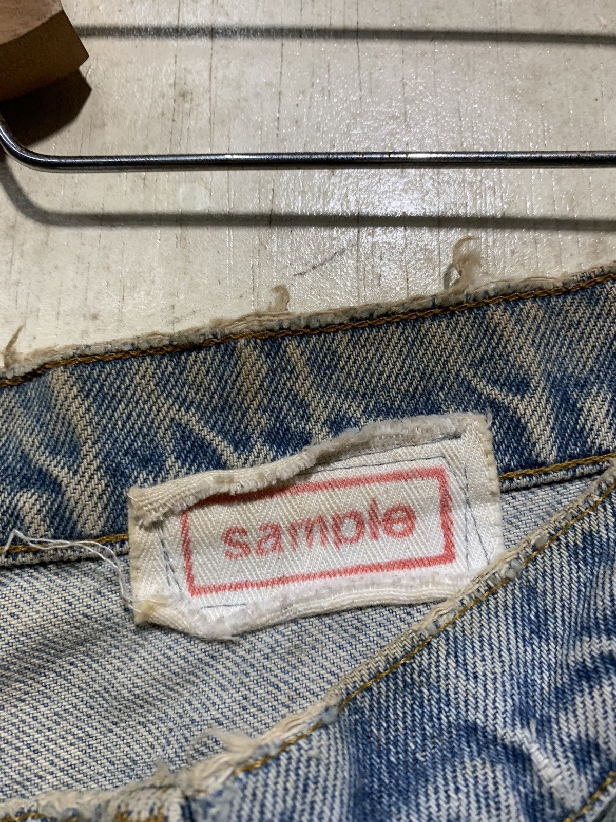 Levi's 🔥VTG LEVIS ORANGE TAB PATCHWORK&DISTRESSED JEANS Size US 30 / EU 46 - 8 Thumbnail